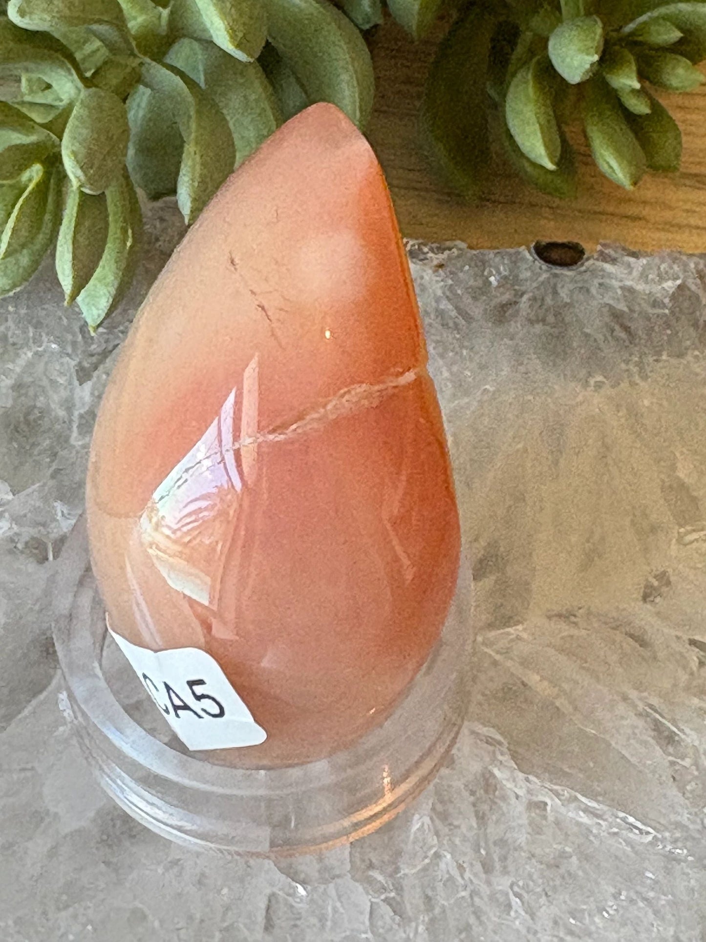 Carnelian Agate Druzy Freeform – Vitality, Passion, Creativity |1.80 oz