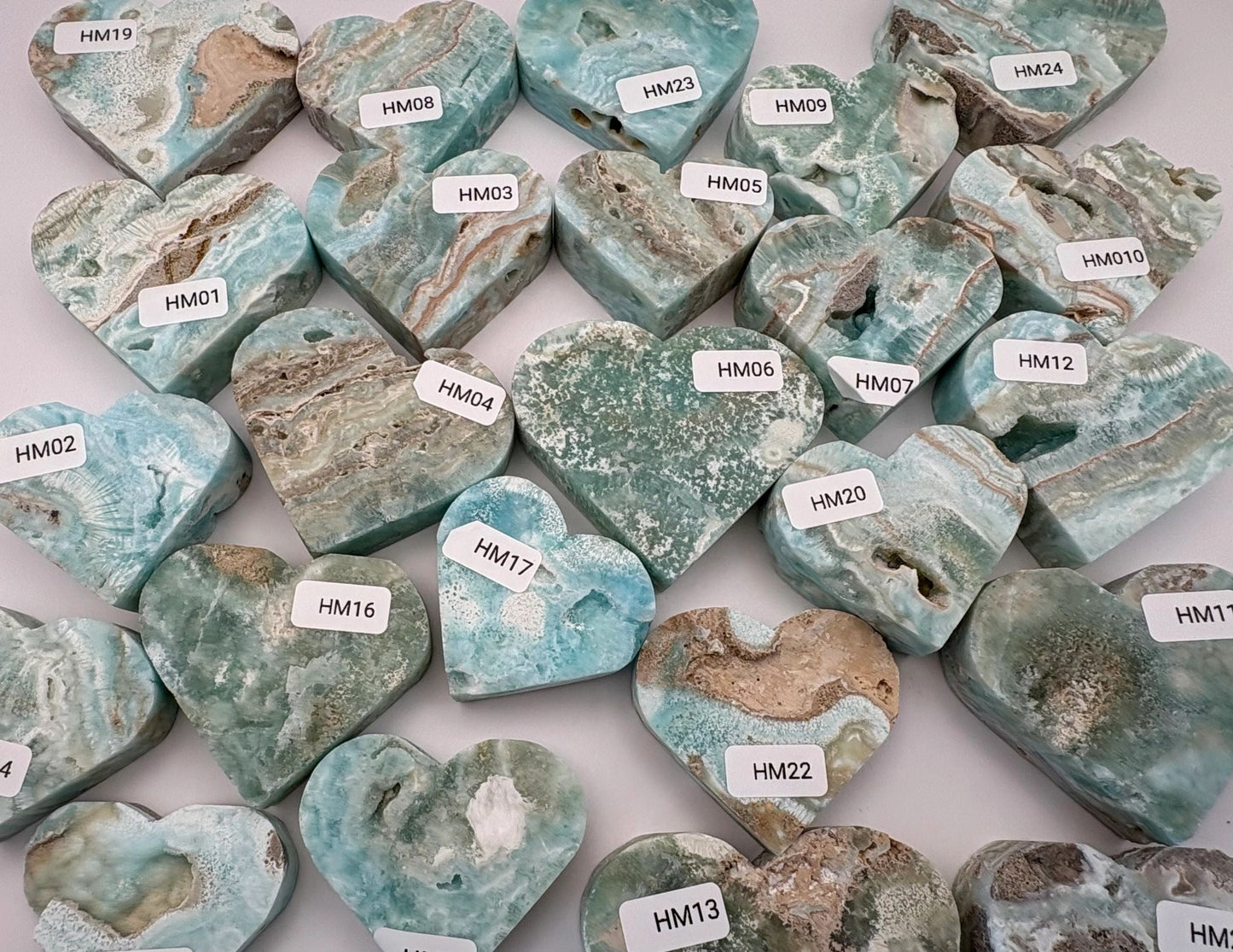 💙 Hemimorphite Crystal Heart – Emotional Healing, Truth & Gentle Strength | Choose Your Piece
