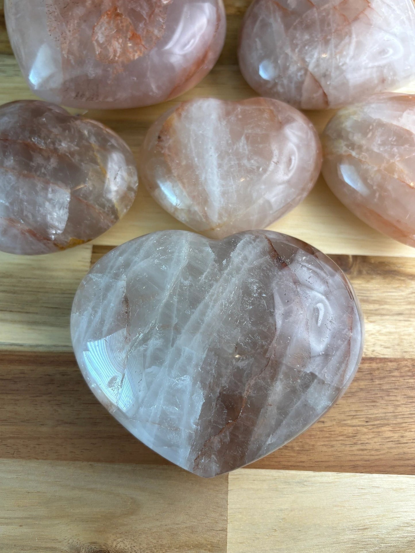 💛 Golden Healer Quartz Heart – Healing, Balance & Heart-Centered Alignment | Choose Your Piece