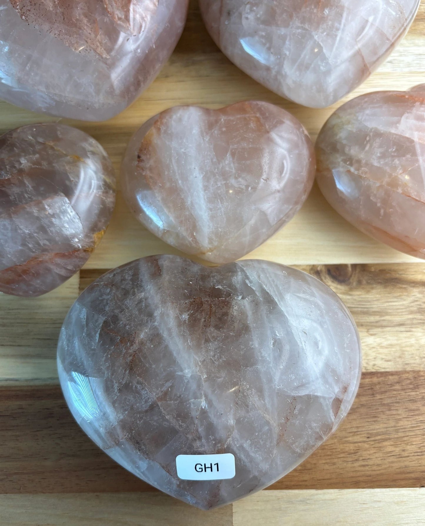 💛 Golden Healer Quartz Heart – Healing, Balance & Heart-Centered Alignment | Choose Your Piece