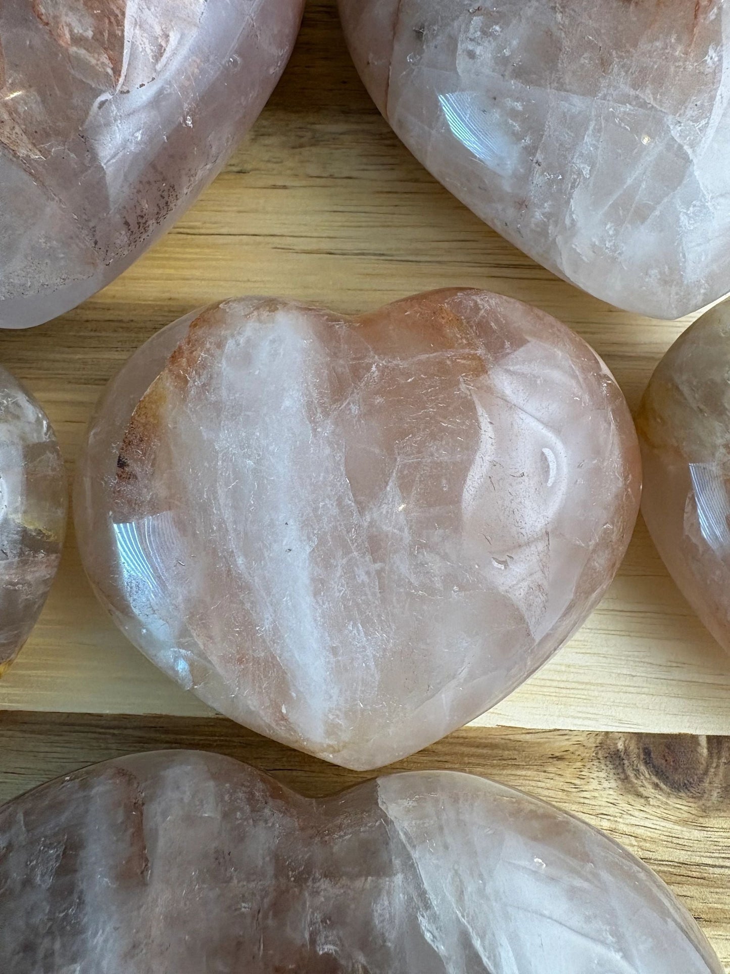 💛 Golden Healer Quartz Heart – Healing, Balance & Heart-Centered Alignment | Choose Your Piece