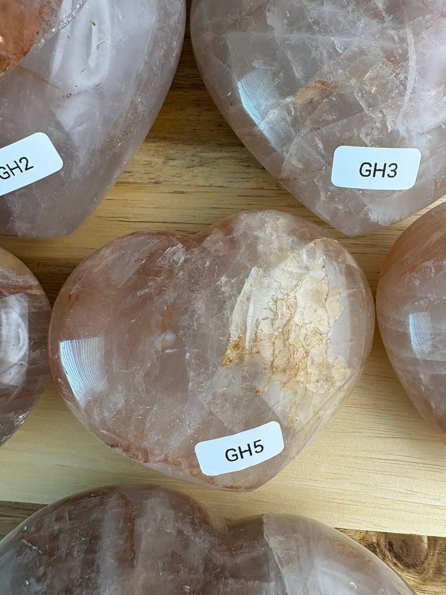 💛 Golden Healer Quartz Heart – Healing, Balance & Heart-Centered Alignment | Choose Your Piece