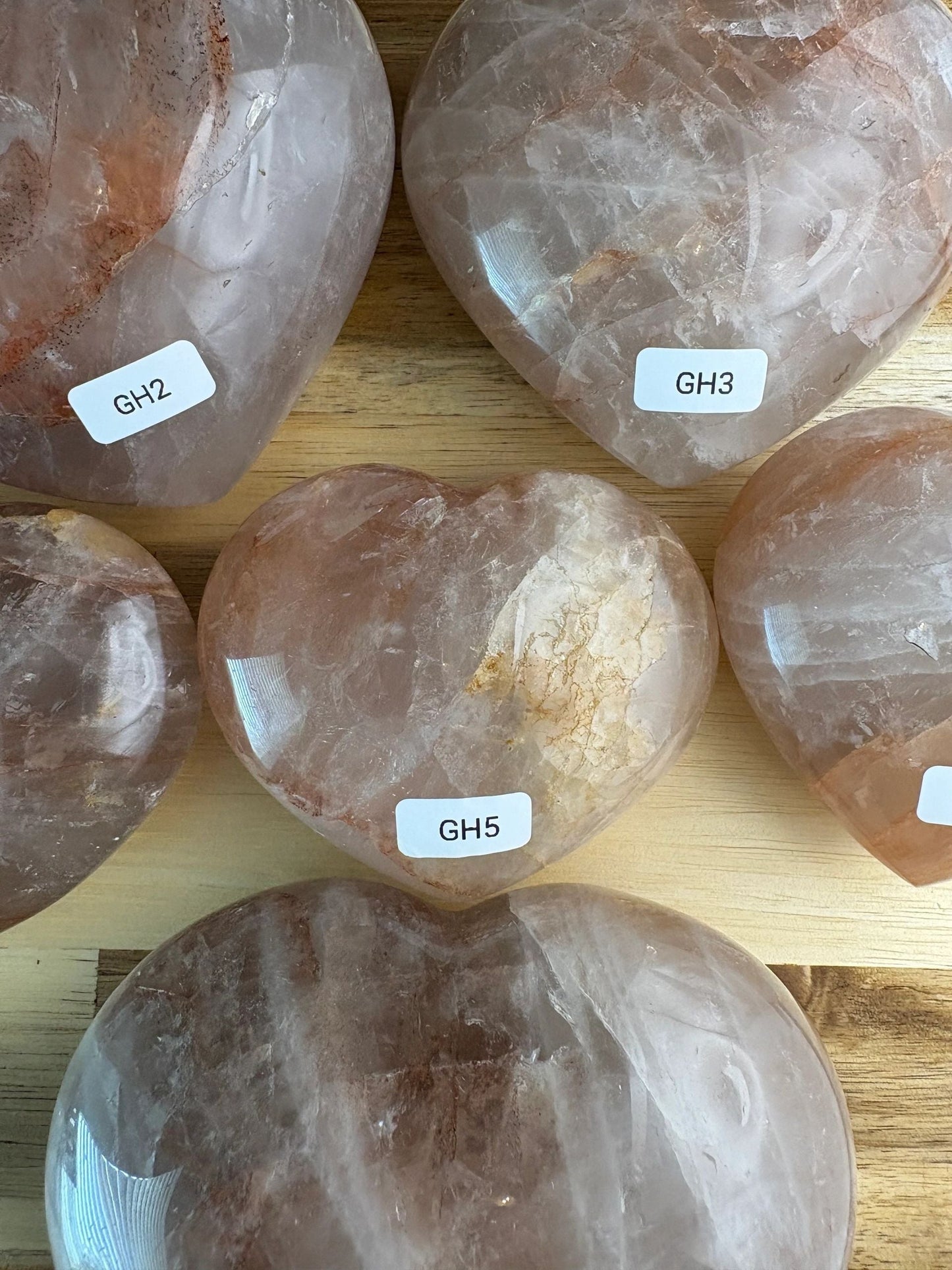 💛 Golden Healer Quartz Heart – Healing, Balance & Heart-Centered Alignment | Choose Your Piece