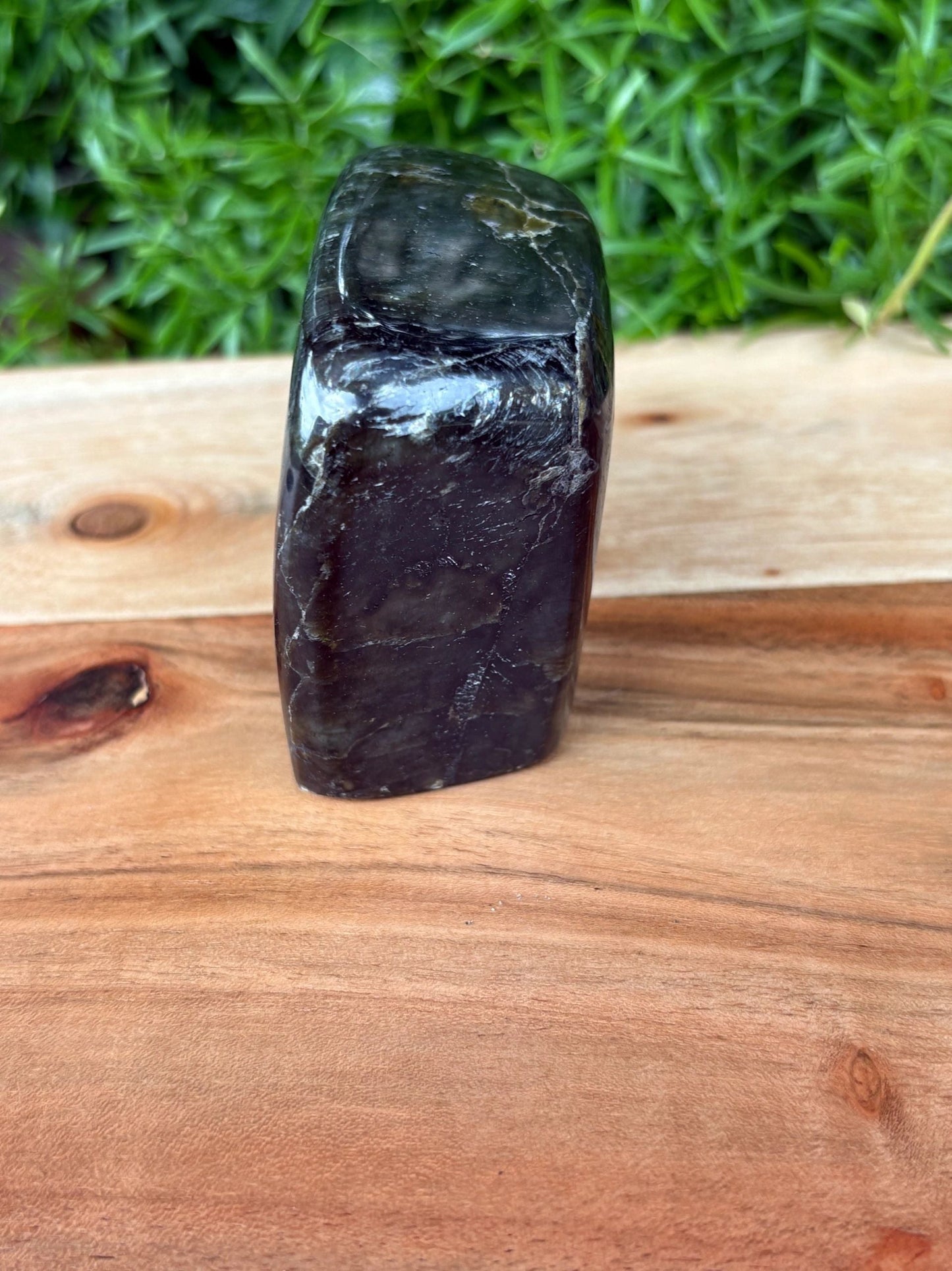 💫 Labradorite Free Form – Intuition, Protection & Cosmic Flash | 13.69 oz