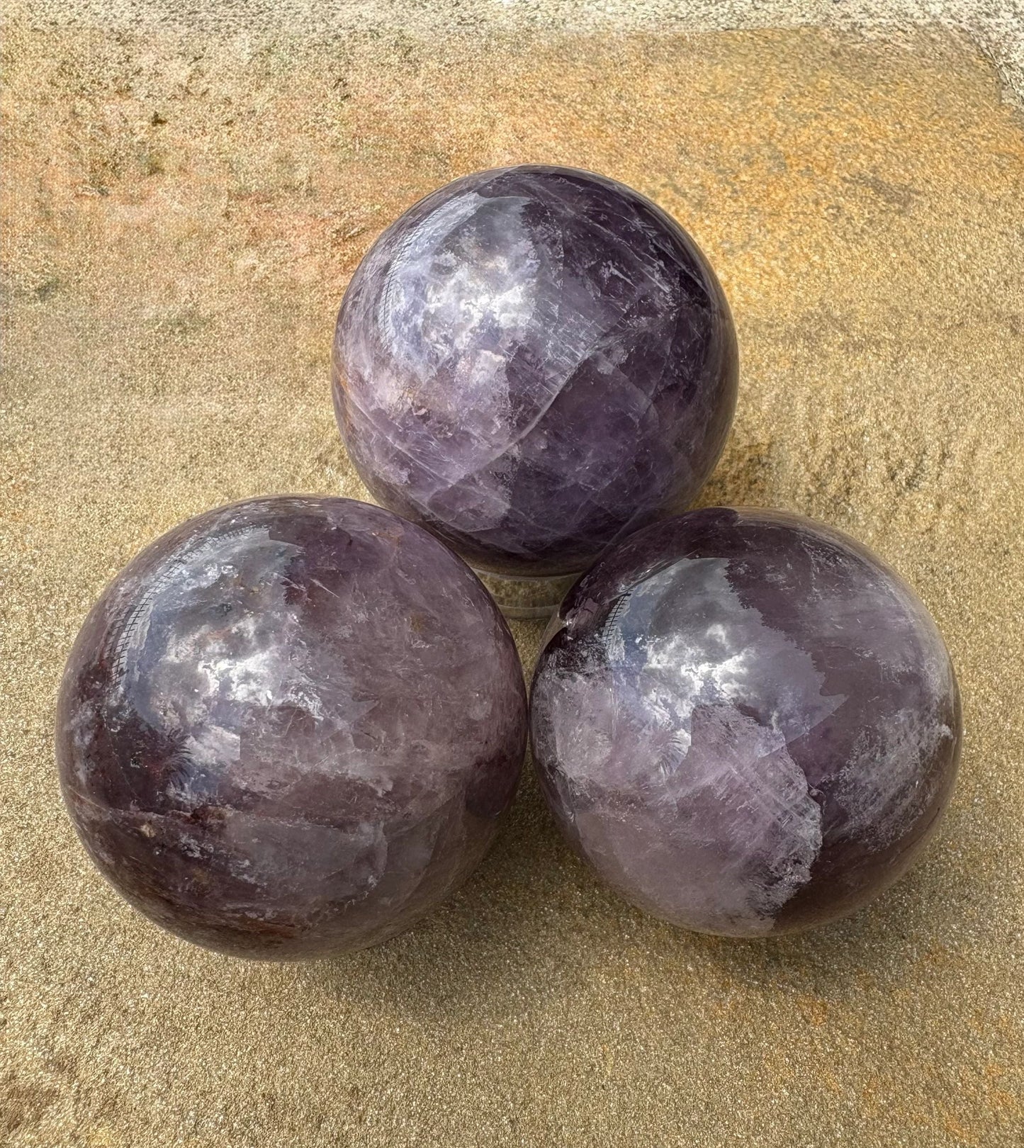 💜 Amethyst Sphere | Celestial Depth | Intuition, Protection & Spiritual Expansion