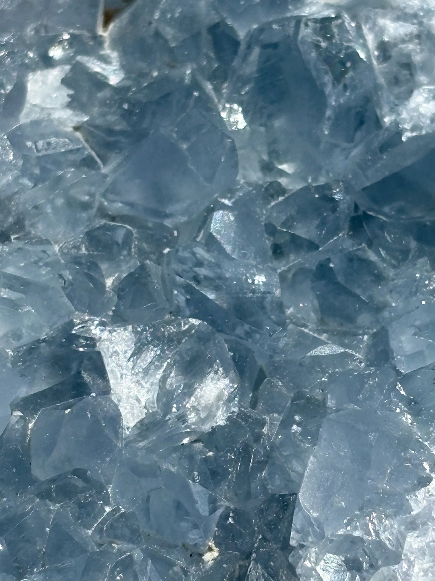 💙 Celestite Raw Cluster – Serenity, Angelic Connection & Divine Calm | 1.93 lbs