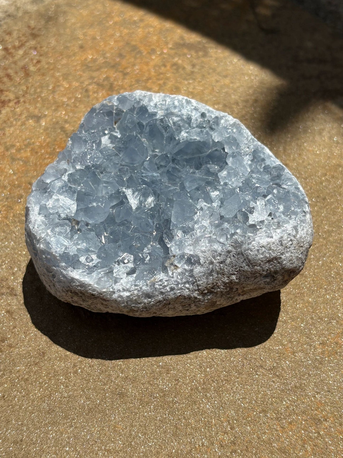 💙 Celestite Raw Cluster – Serenity, Angelic Connection & Divine Calm | 1.93 lbs