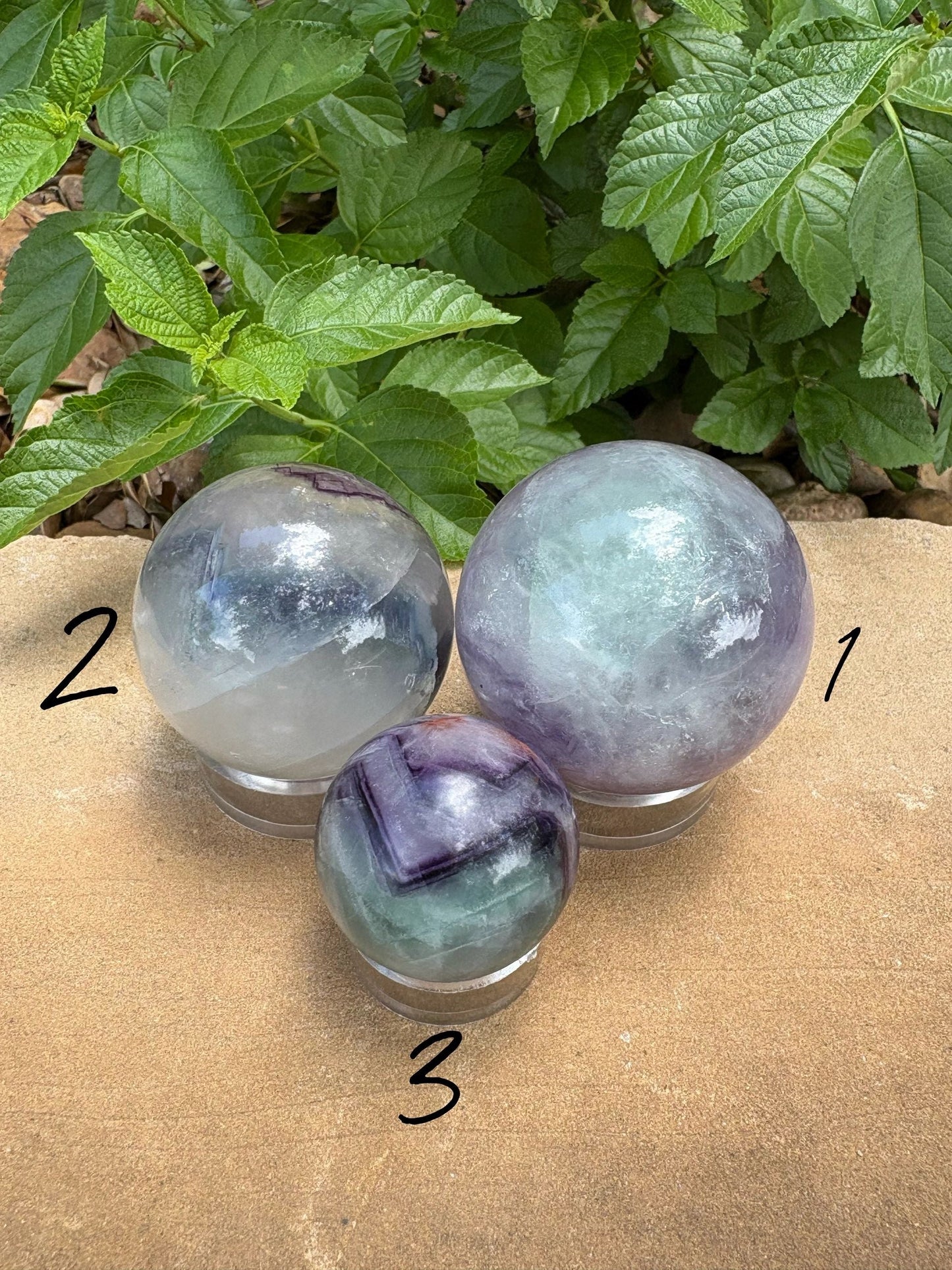 🌈✨💜 Fluorite Sphere – Clarity, Flow & Aura Glow | Choose Your Exact Sphere
