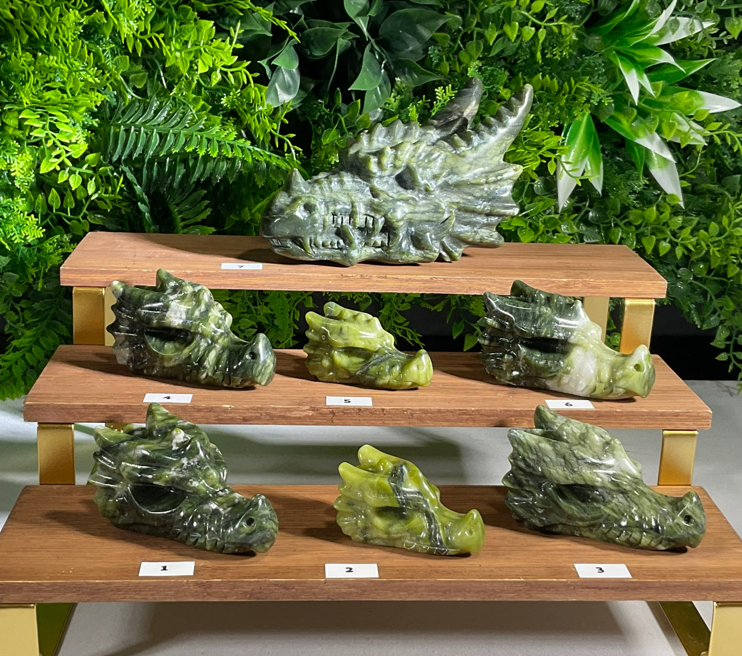 Green Jade Dragon Guardian – Choose Your Dragon & Size  Wisdom • Protection • Prosperity