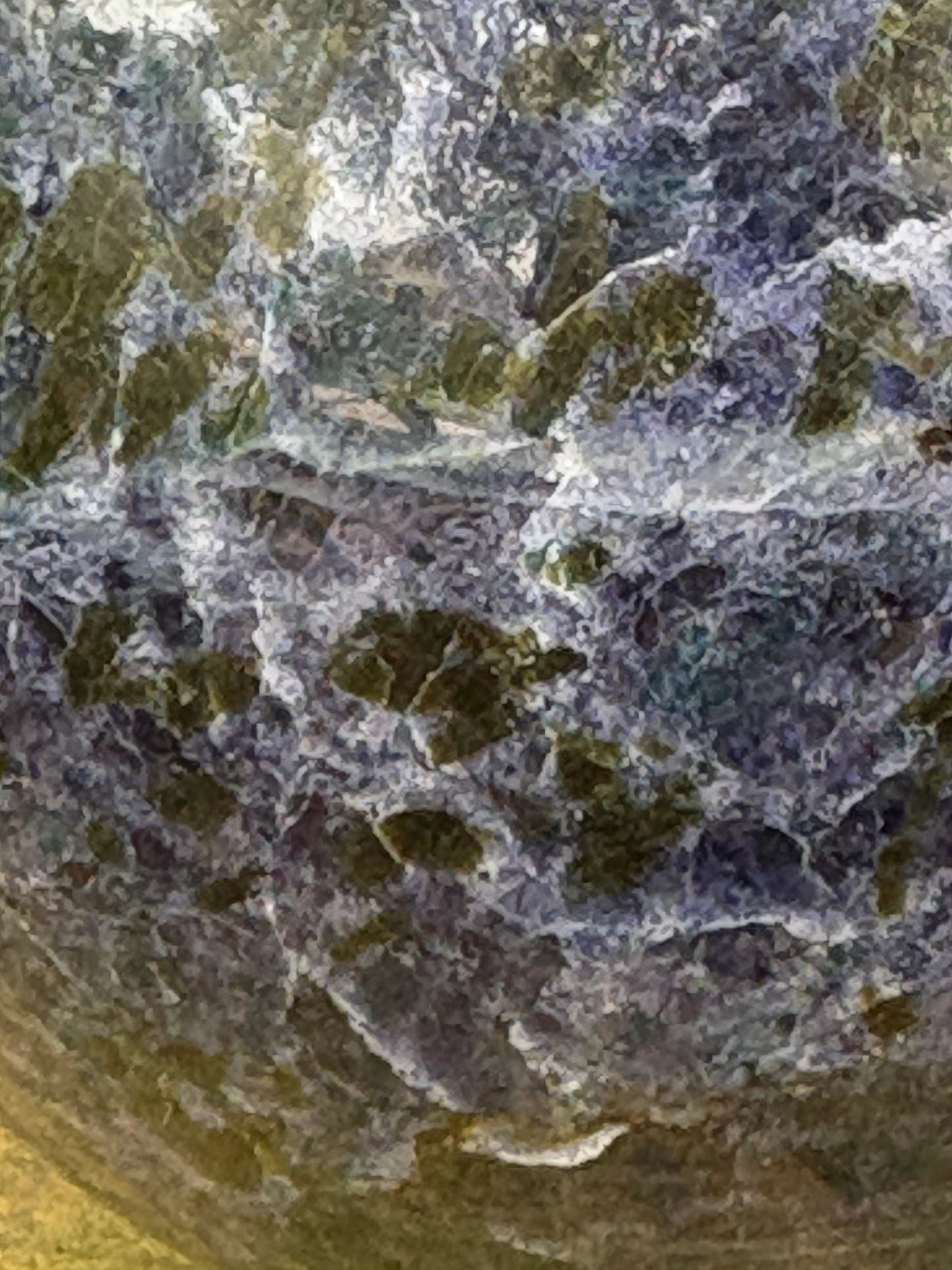 💜 Large Purple Iolite Crystal Sphere – Insight, Inner Vision & Cosmic Navigation | 7.1 lbs.