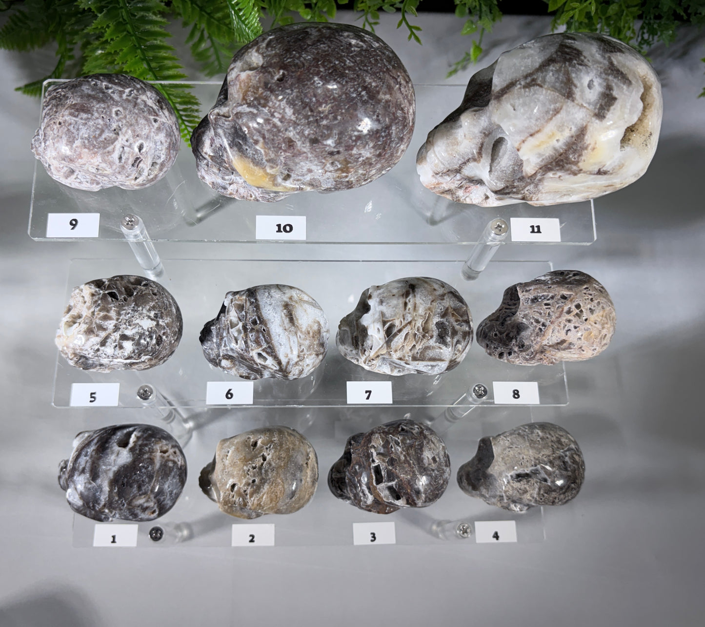 Druzy Agate Crystal Skull – Choose Your Skull | Transformation • Inner Wisdom • Grounding