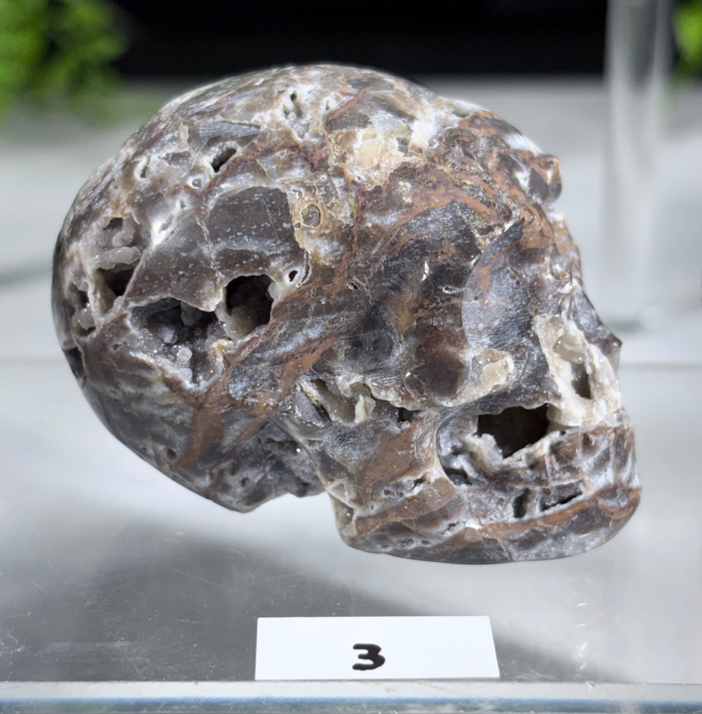 Druzy Agate Crystal Skull – Choose Your Skull | Transformation • Inner Wisdom • Grounding