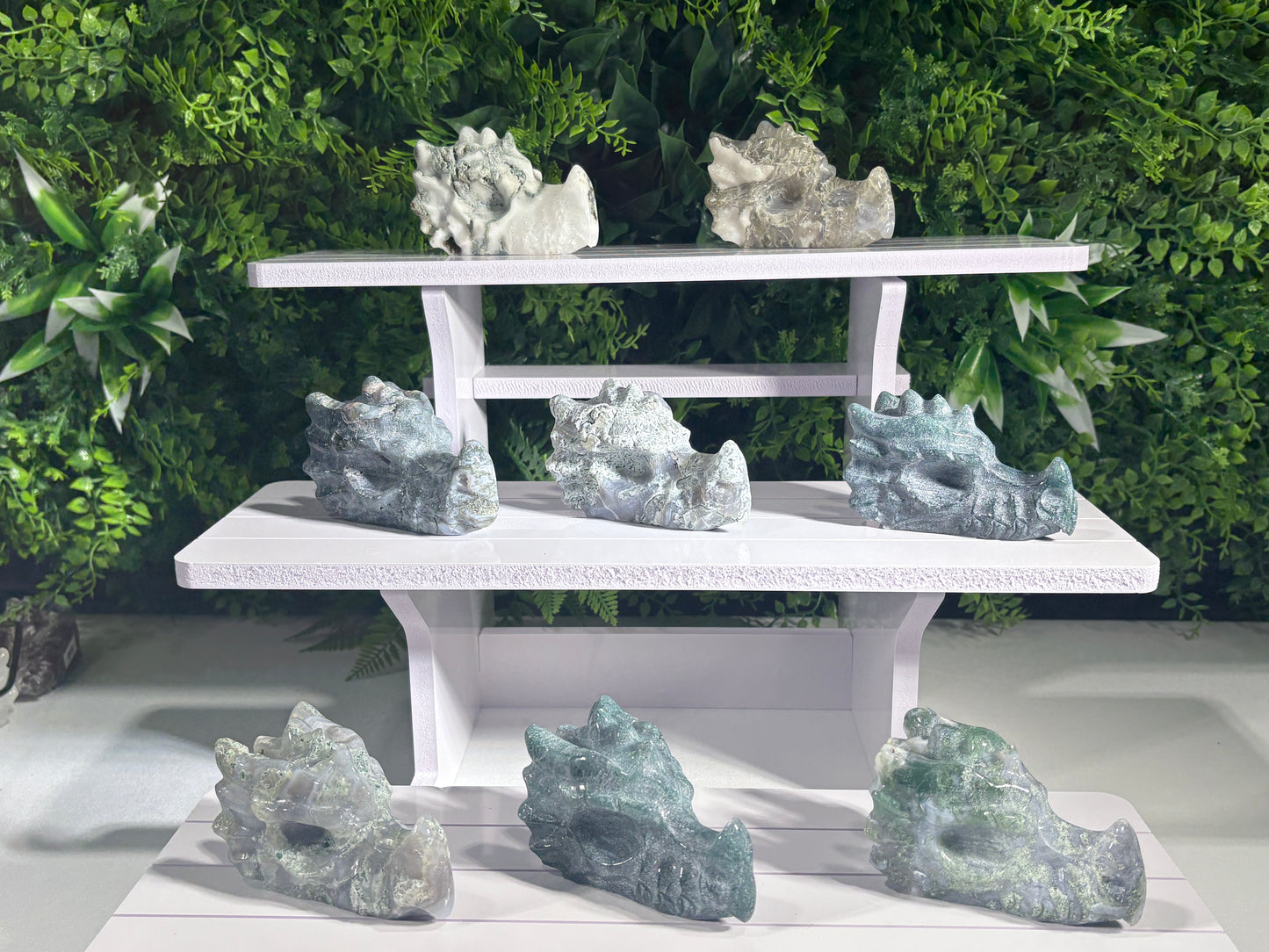 🐉 Moss Agate Dragon Guardian – Choose Your Dragon  Growth • Grounded Wisdom • New Beginnings