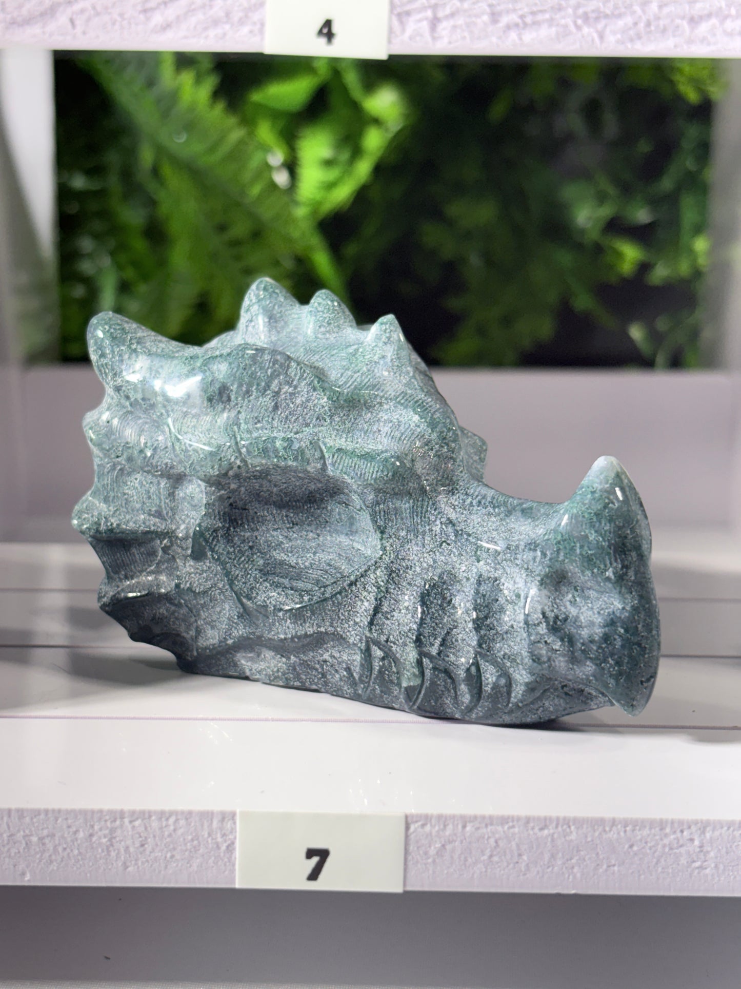 🐉 Moss Agate Dragon Guardian – Choose Your Dragon  Growth • Grounded Wisdom • New Beginnings