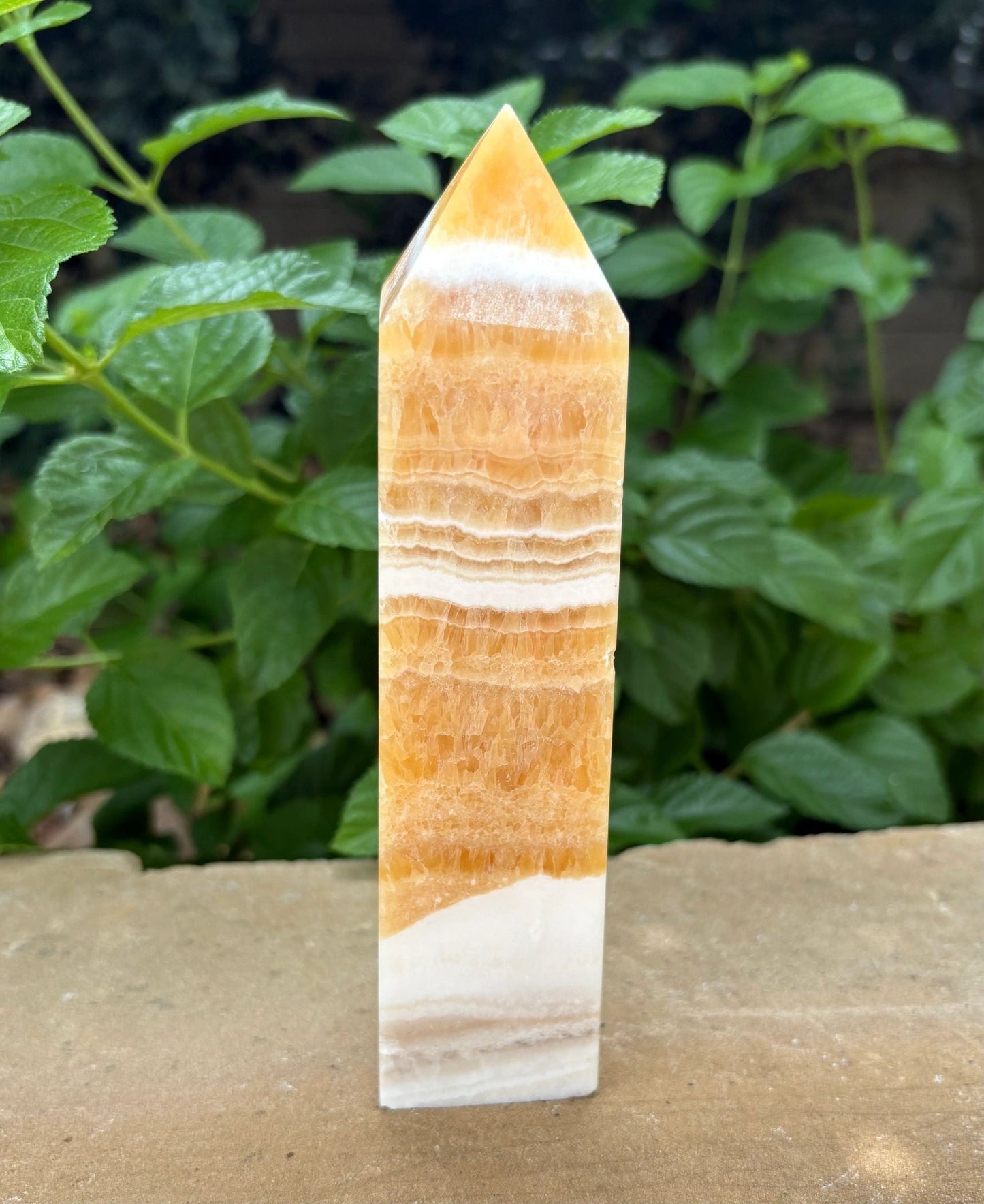 🍯✨ Yellow and White Honey Calcite Towers | Bold Radiance & Steady Power Confidence | Clarity | Cosmic Glow