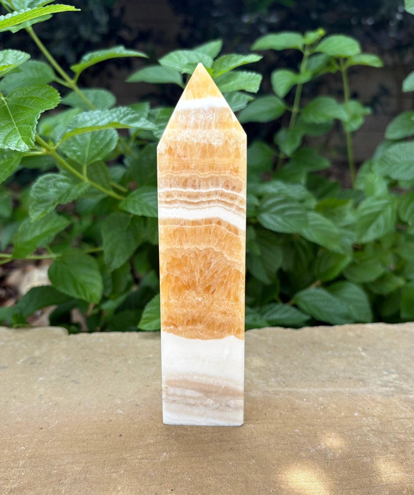 🍯✨ Yellow and White Honey Calcite Towers | Bold Radiance & Steady Power Confidence | Clarity | Cosmic Glow