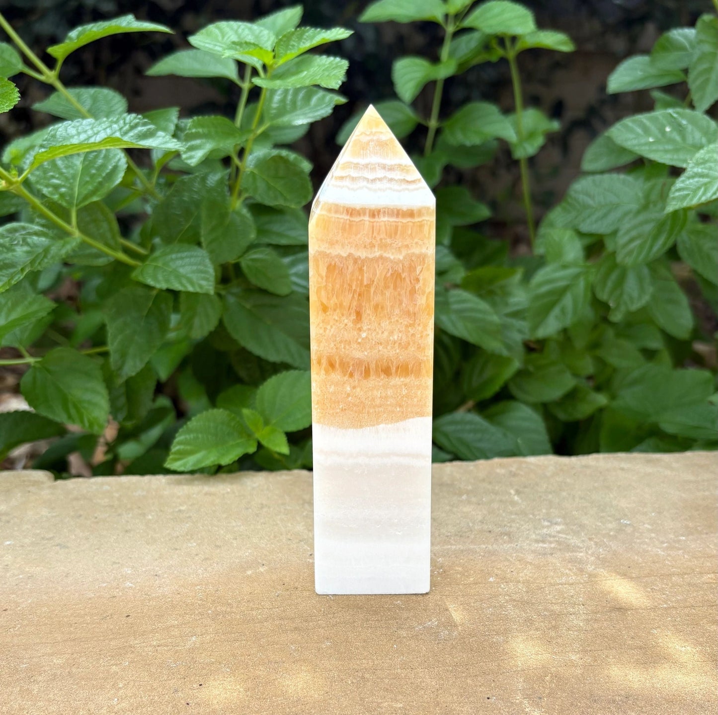 🍯✨ Yellow and White Honey Calcite Towers | Bold Radiance & Steady Power Confidence | Clarity | Cosmic Glow