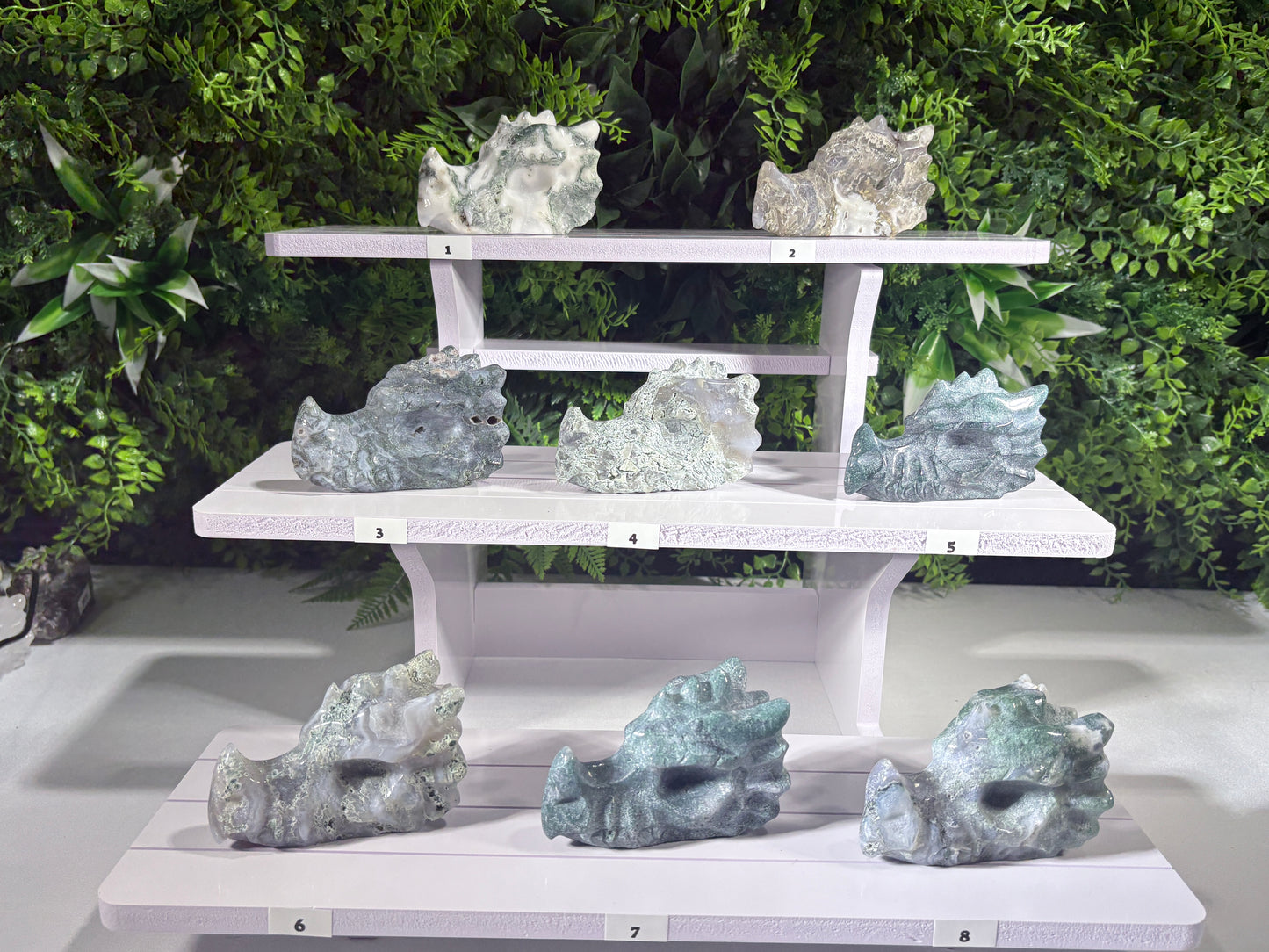 🐉 Moss Agate Dragon Guardian – Choose Your Dragon  Growth • Grounded Wisdom • New Beginnings