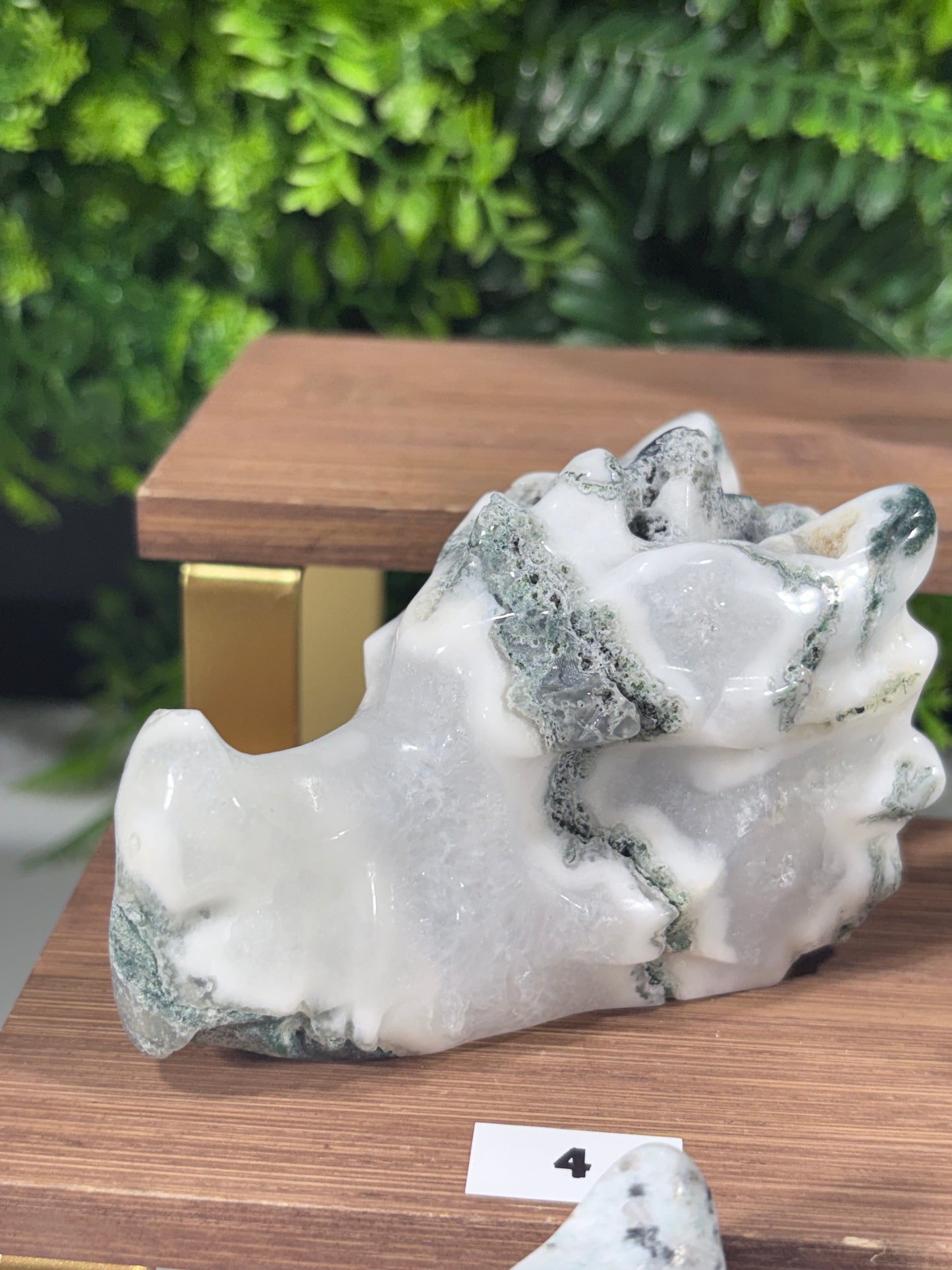 Moss Agate & Kiwi Jasper Dragon Guardians – Choose Your Dragon  Growth • Courage • Ancient Earth Magic