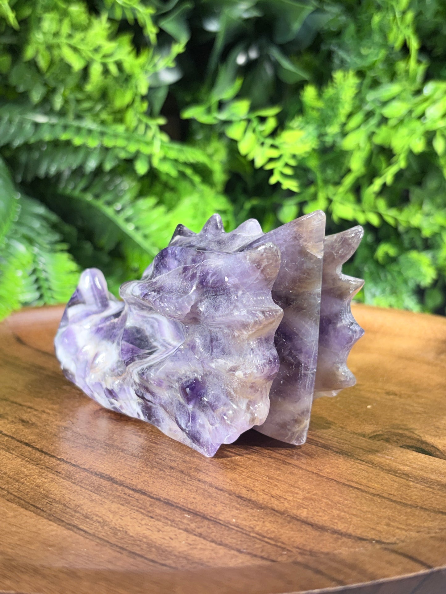 Dream Amethyst Dragon Head - Intuition • Protection • Inner Harmony