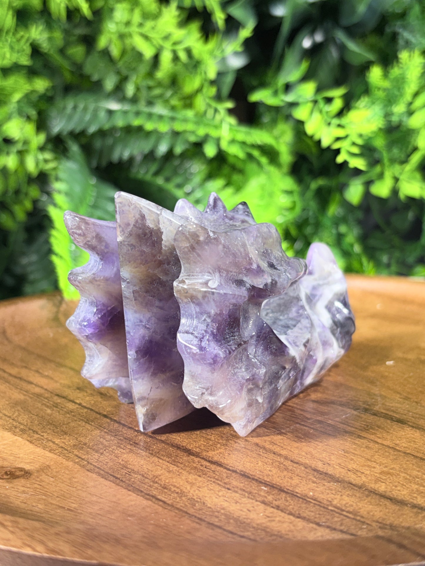 Dream Amethyst Dragon Head - Intuition • Protection • Inner Harmony