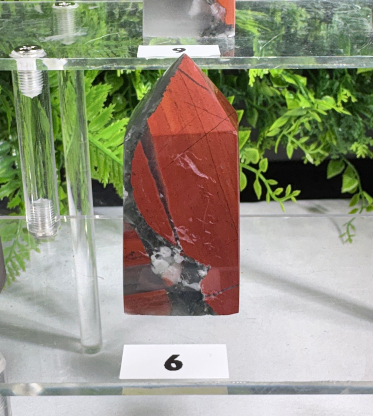 African Bloodstone Points -  Courage • Vitality • Grounded Strength