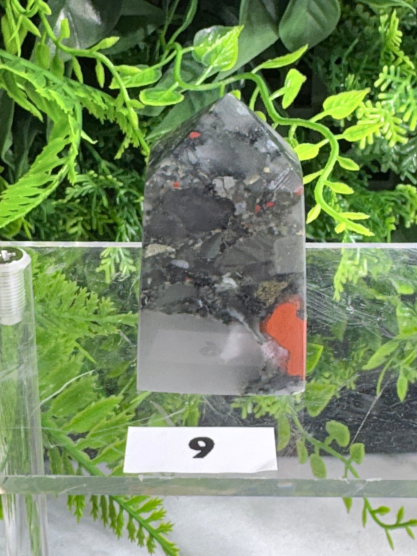 African Bloodstone Points -  Courage • Vitality • Grounded Strength