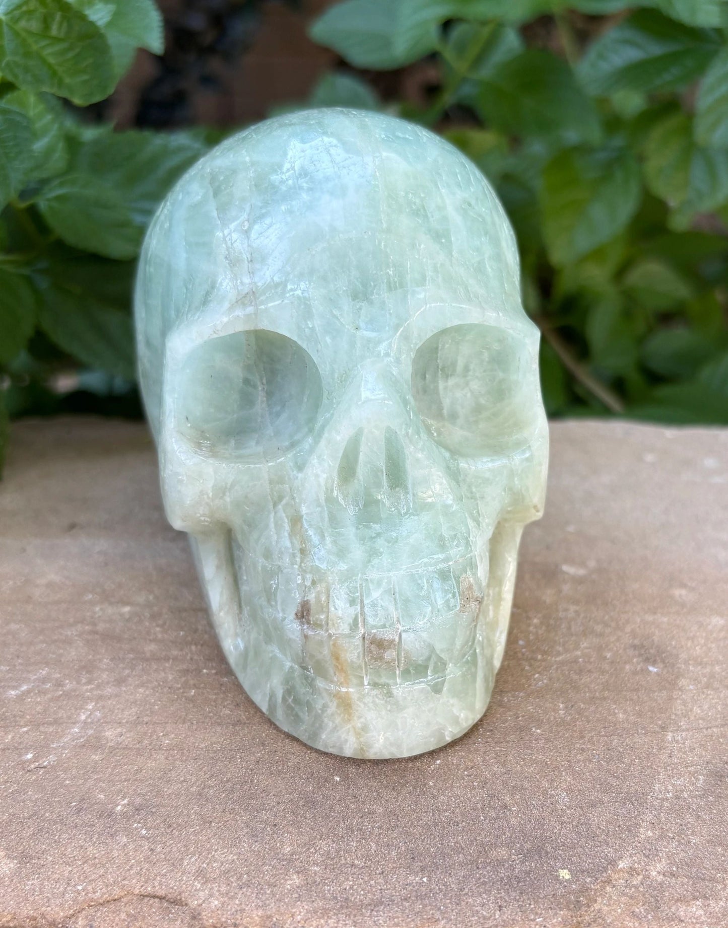 🌊2.9 lbs. Aquamarine Crystal Skull – Serenity, Strength &  Clarity
