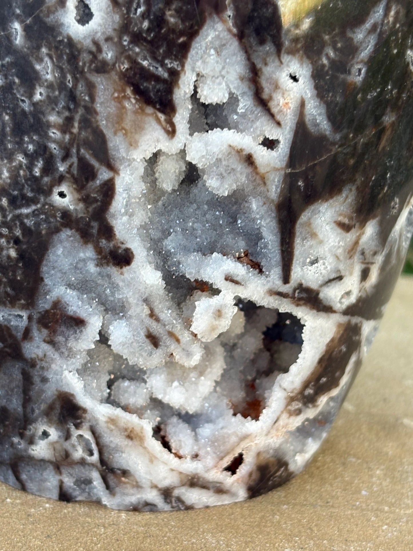 💎 🖤 Large Sphalerite Cathedral – Strength, Grounding & Shadow Sparkle | 3.45 lbs