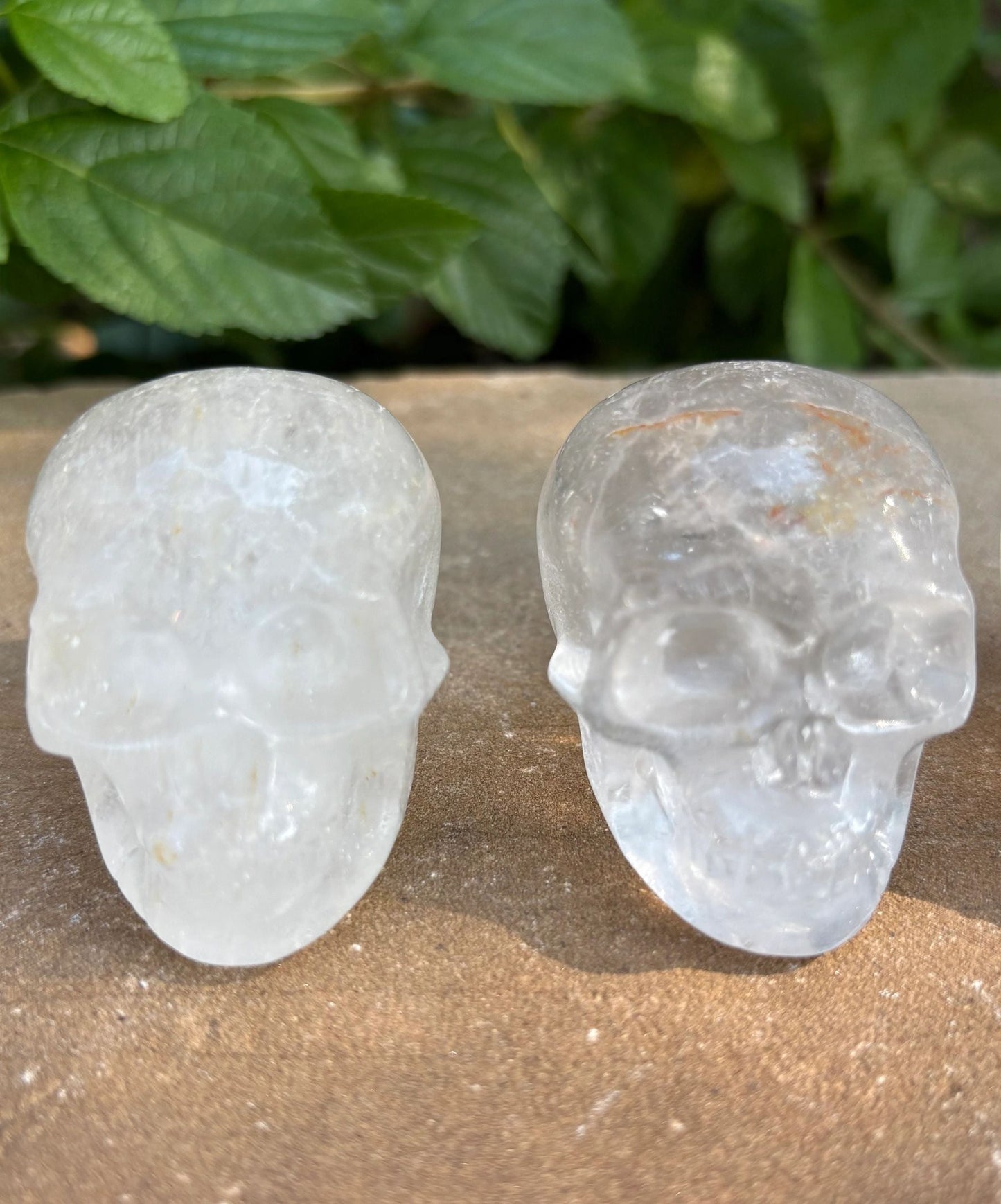 💎 Clear Quartz Skull – Clarity, Amplification & Cosmic Energy | Smooth Hand-Carved Crystal Skull