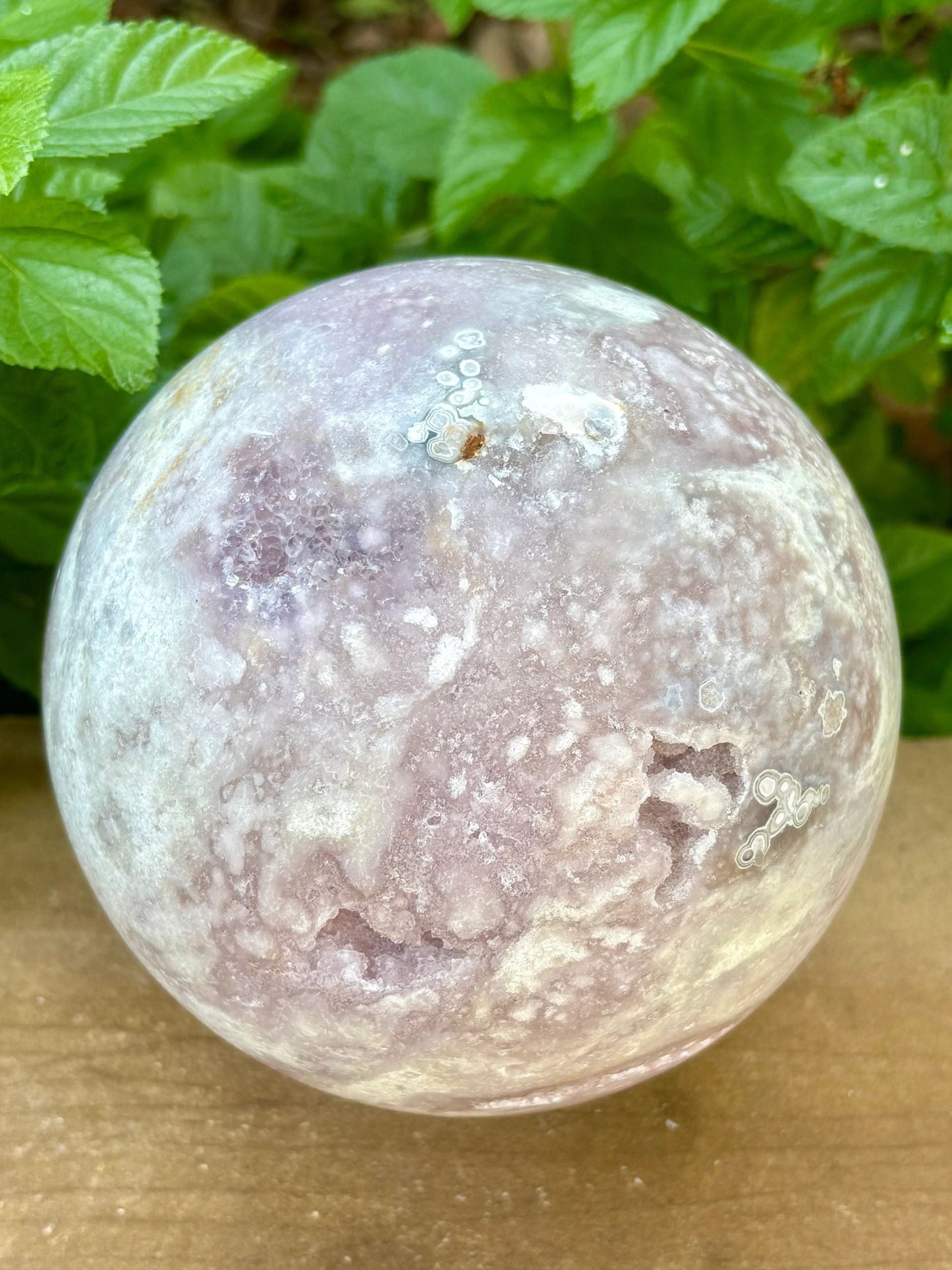 🌸7lb. Pink Amethyst Sphere – Rare Collector’s Crystal Planet of Sparkle & Sass | Radiant