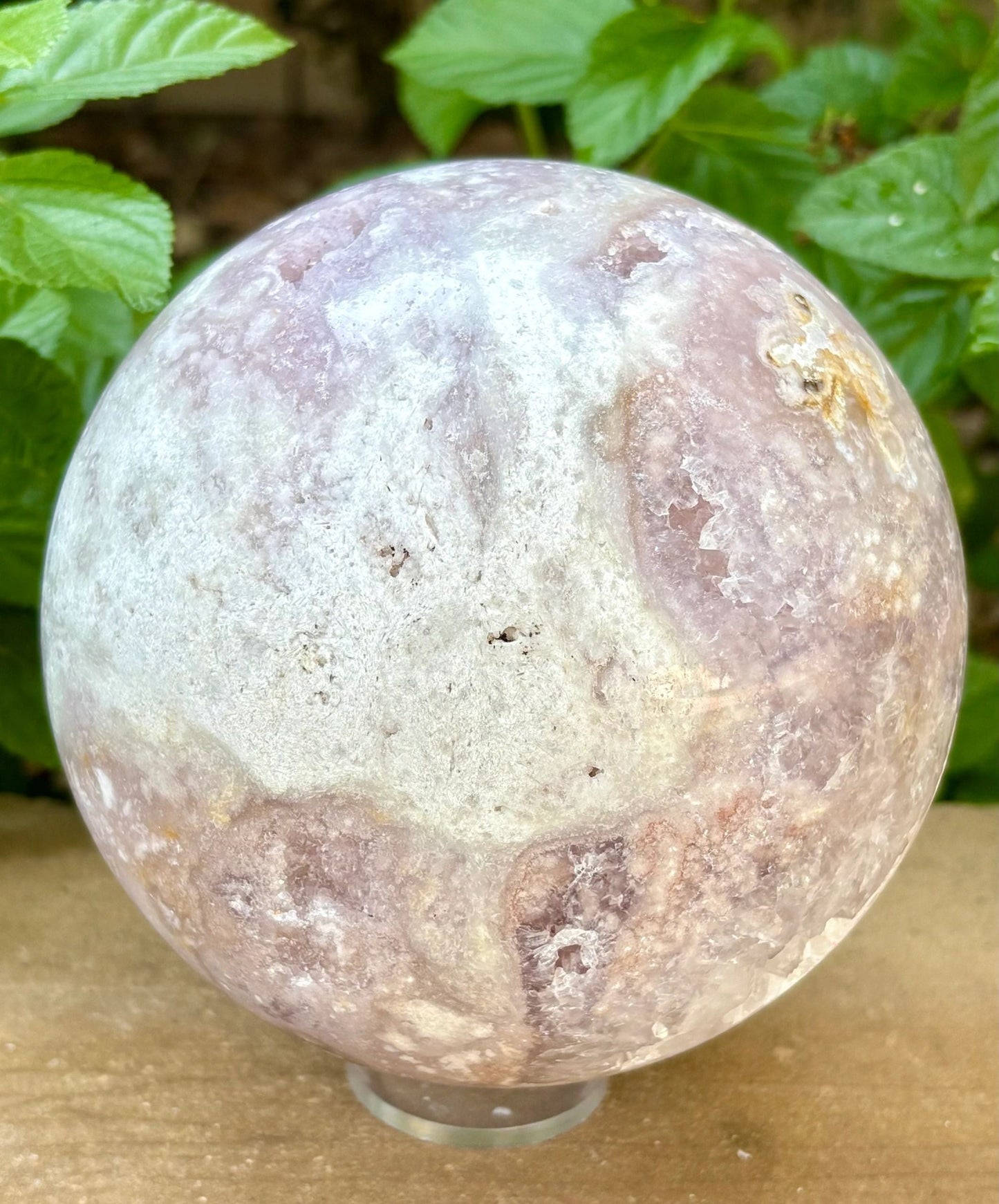 🌸7lb. Pink Amethyst Sphere – Rare Collector’s Crystal Planet of Sparkle & Sass | Radiant