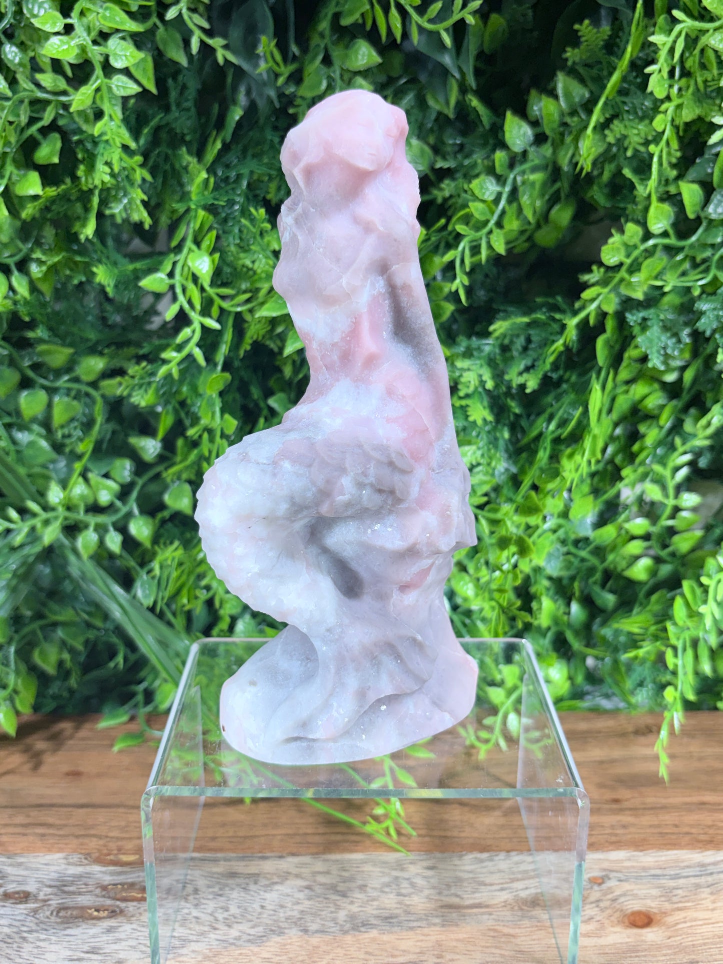 6" Pink Opal Mermaid -  Self-Love • Emotional Balance • New Beginnings