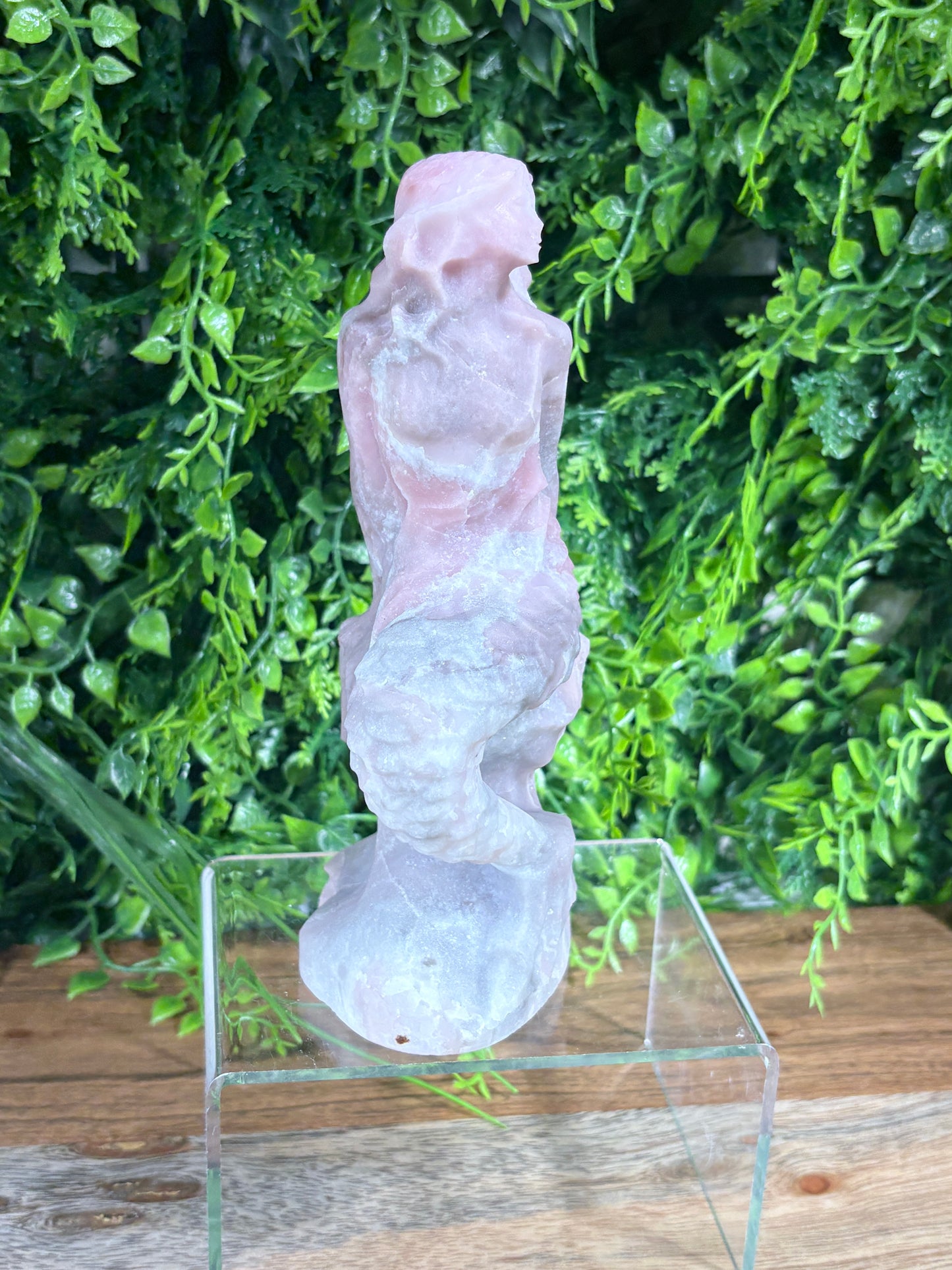 6" Pink Opal Mermaid -  Self-Love • Emotional Balance • New Beginnings