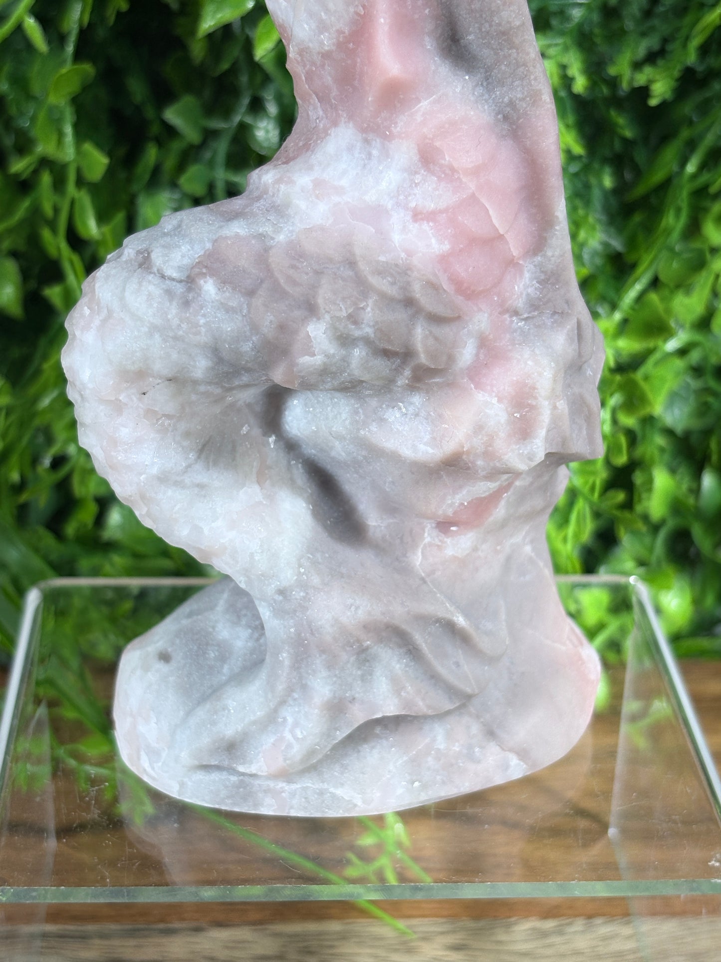 6" Pink Opal Mermaid -  Self-Love • Emotional Balance • New Beginnings