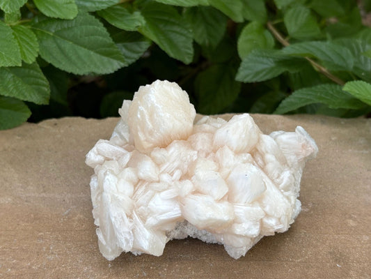 🍑 Raw Stilbite Mineral Specimen – Calm, Intuition & Cosmic Daydreams | 12.20 oz