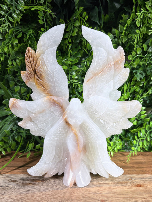Afghan Jade Angel Wings - Peace • Protection • New Beginnings