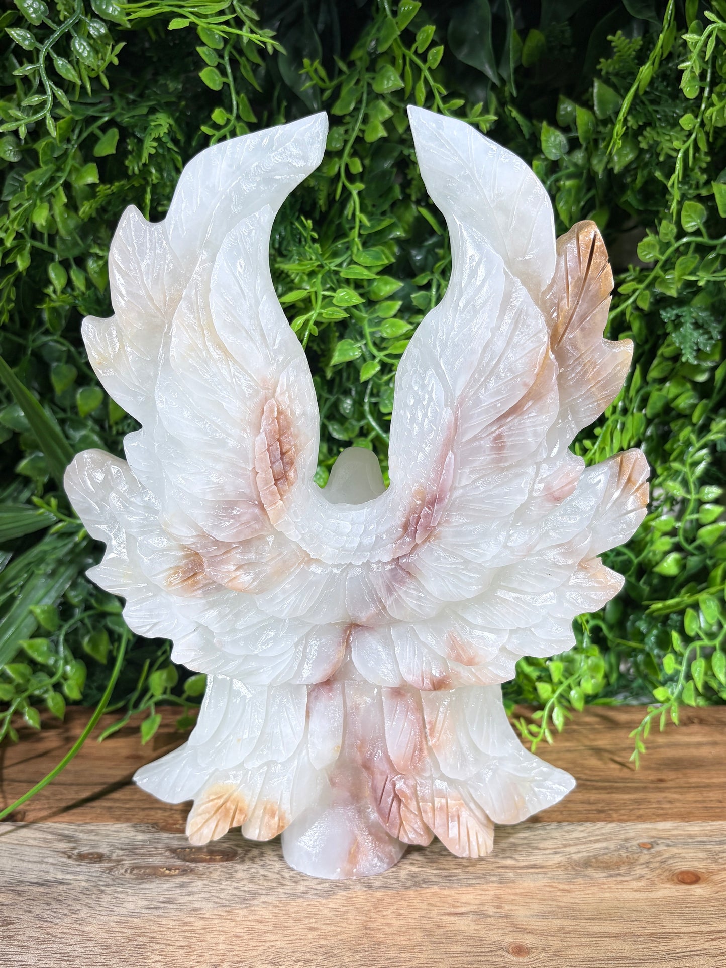 Afghan Jade Angel Wings - Peace • Protection • New Beginnings