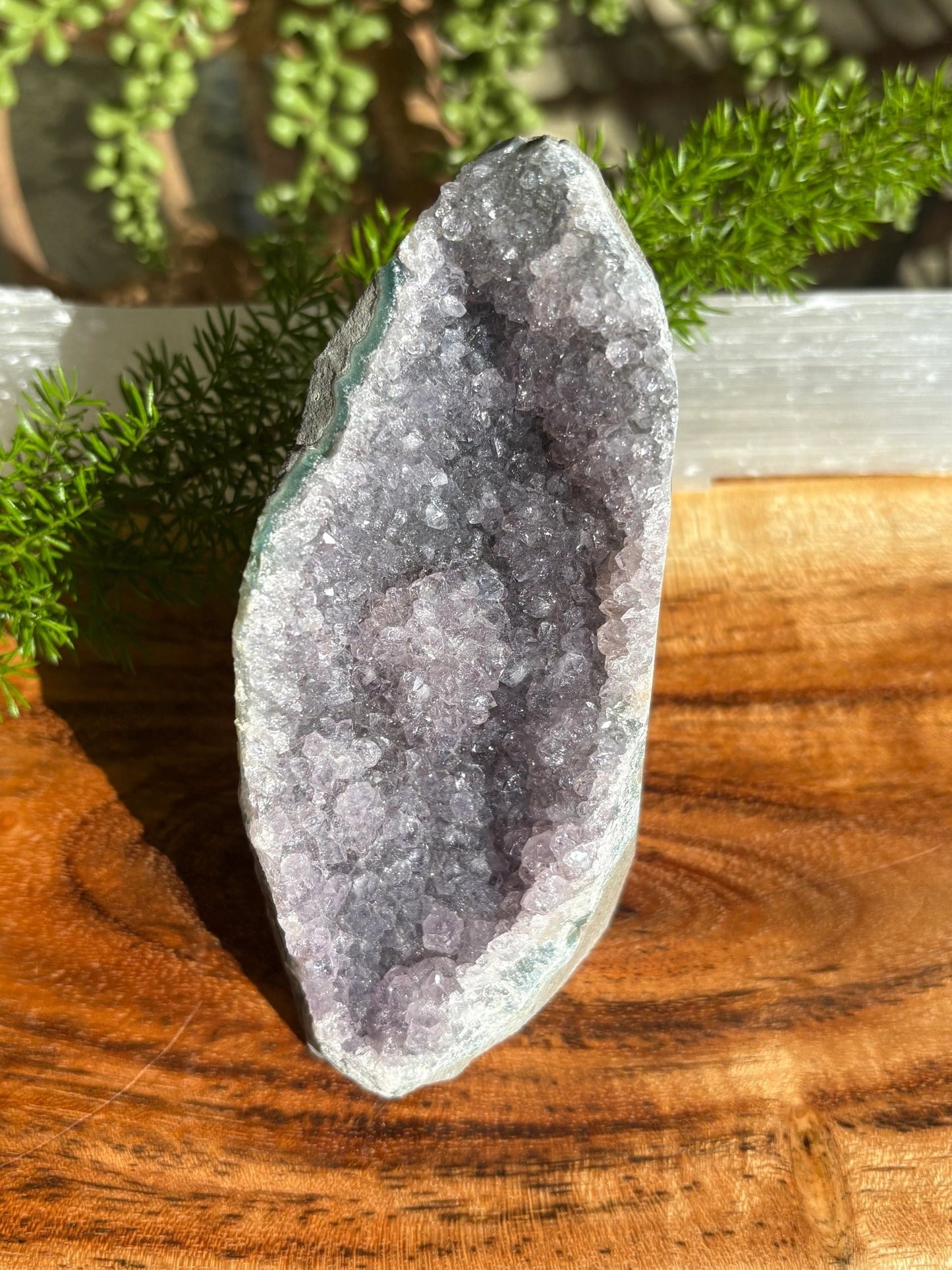 💜 Raw Amethyst with Unique Bump Formation – Intuition, Protection & High-Frequency Glow | 1.01 lb