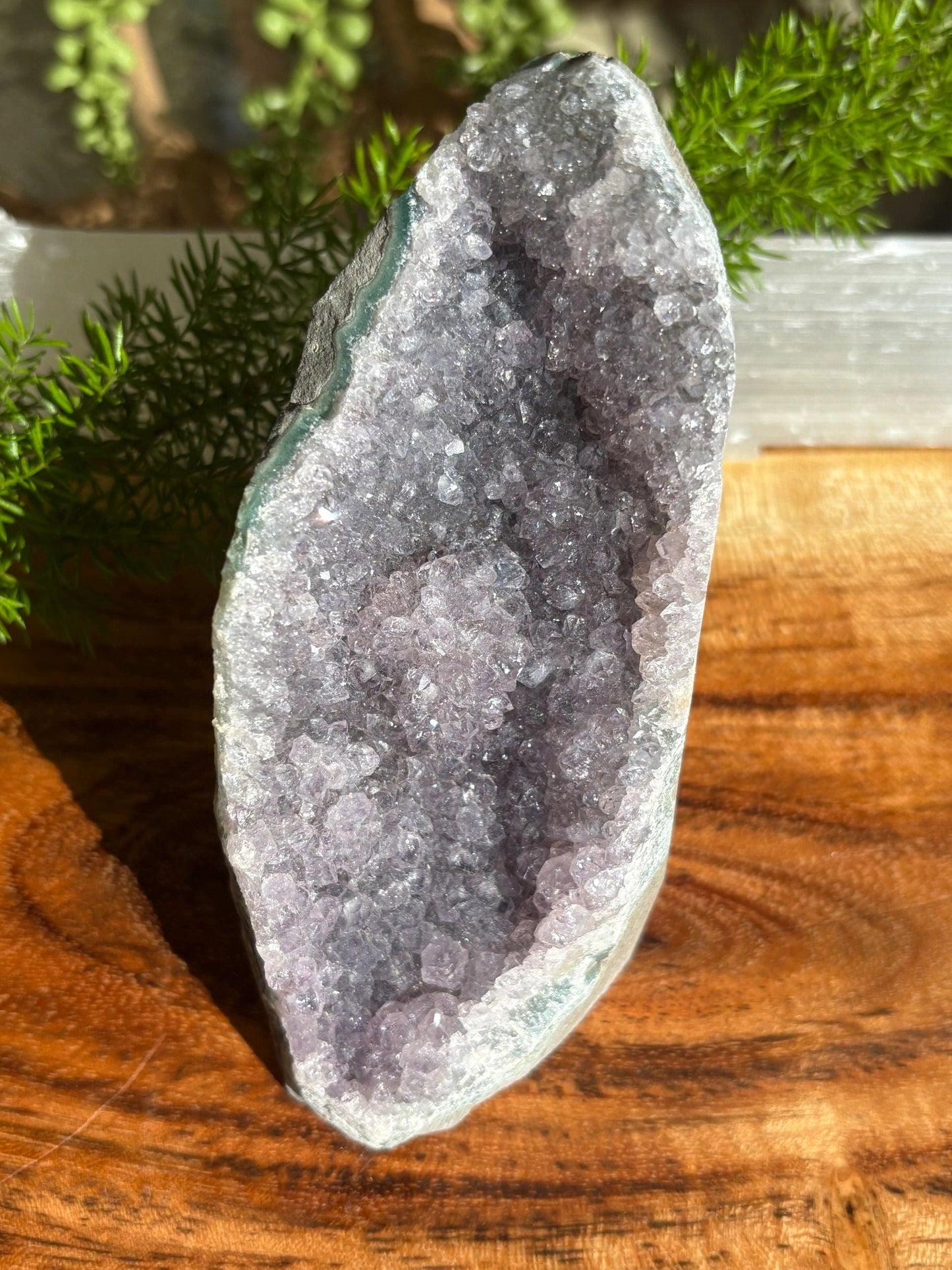 💜 Raw Amethyst with Unique Bump Formation – Intuition, Protection & High-Frequency Glow | 1.01 lb