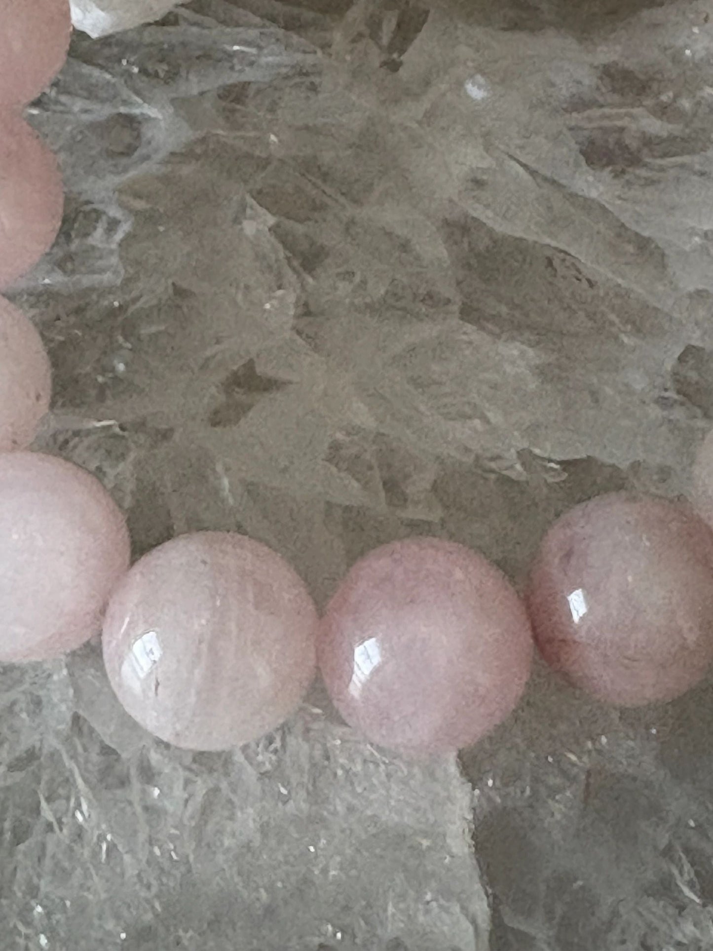 10mm Rose Quartz Crystal Bracelet – Love • Inner Peace • Feminine Strength