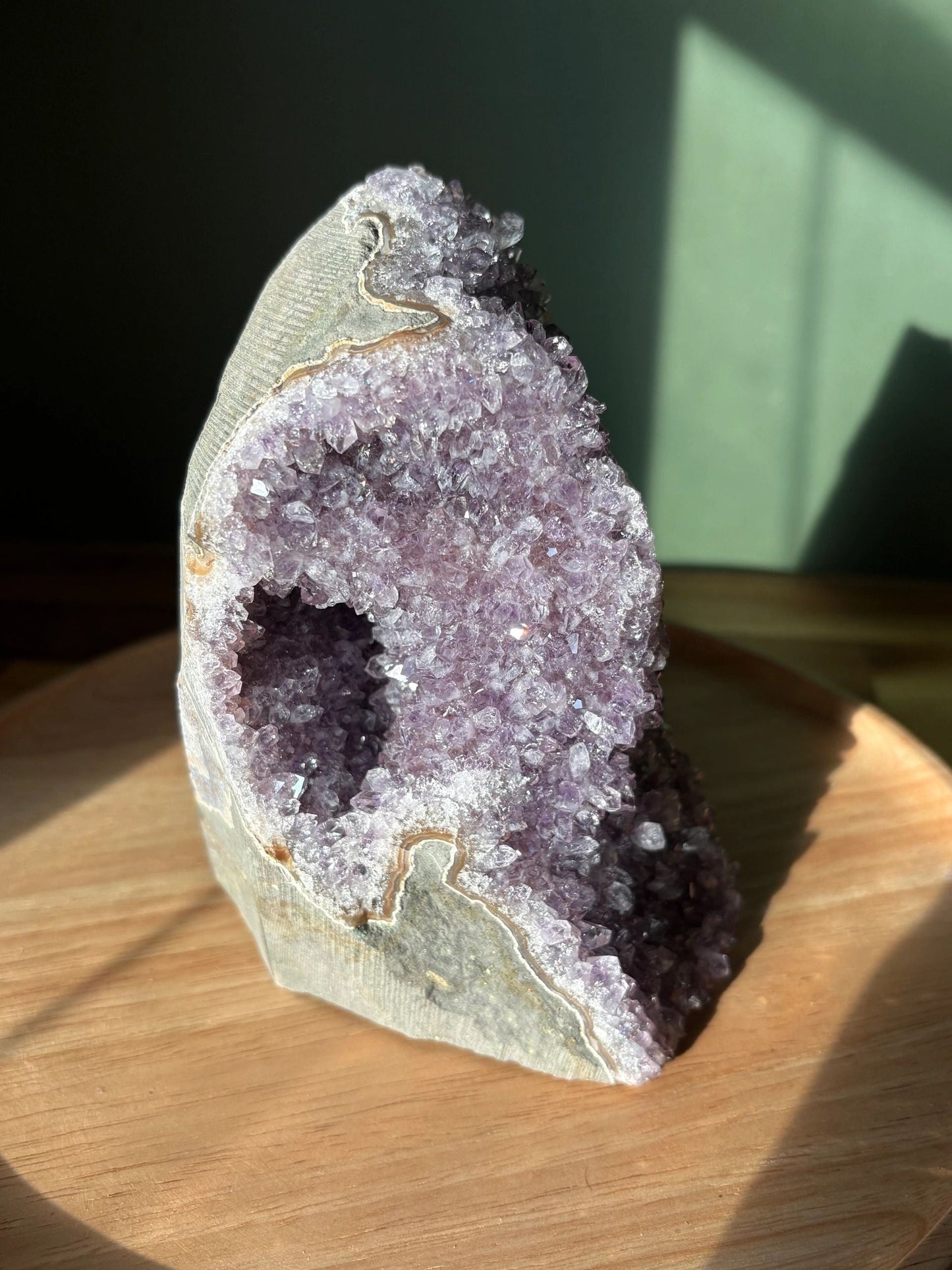 🐇 Lucky Bunny Amethyst Cluster – Protection, Serenity & Cosmic Whimsy | 3.15 lbs.