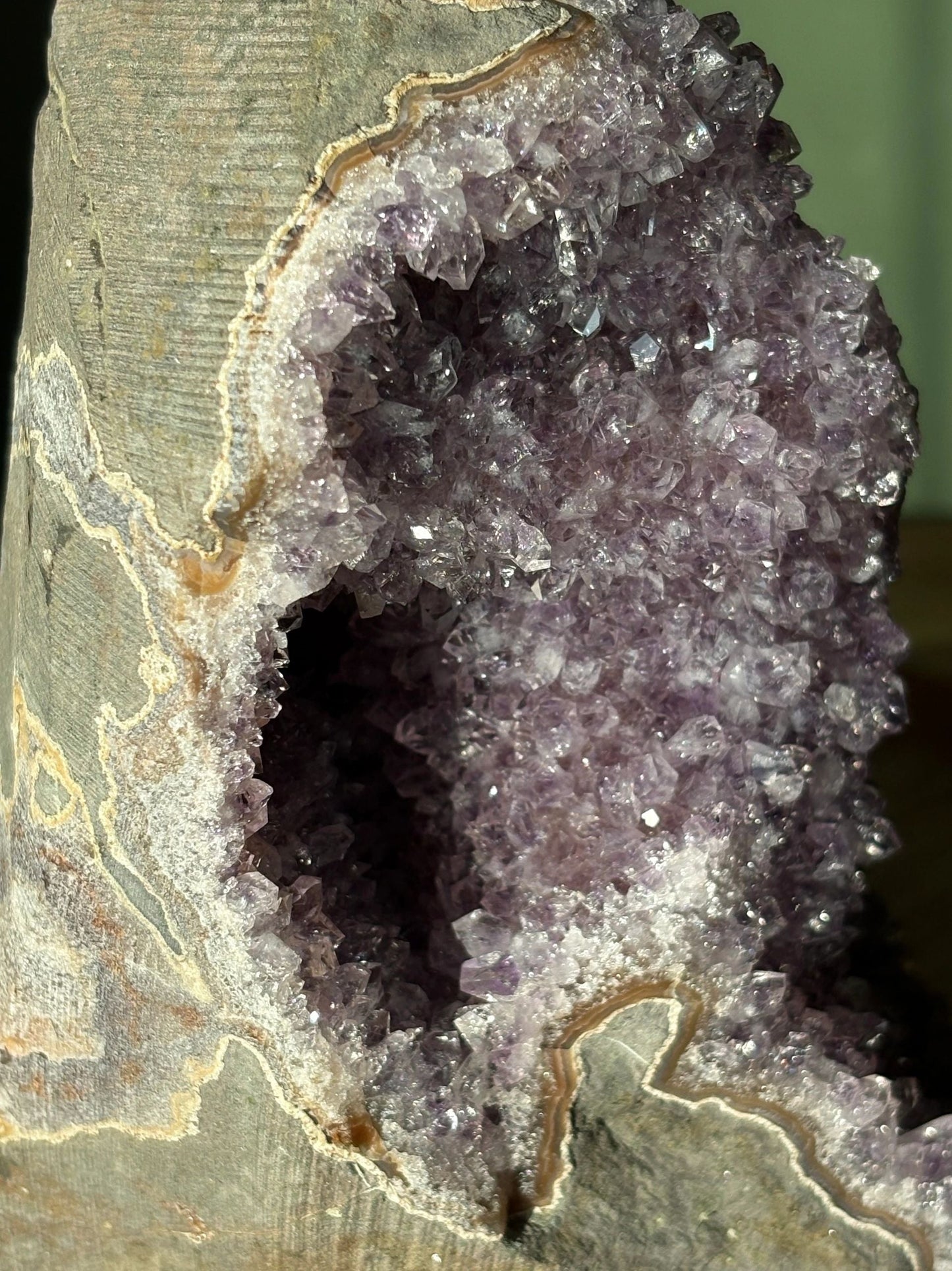 🐇 Lucky Bunny Amethyst Cluster – Protection, Serenity & Cosmic Whimsy | 3.15 lbs.