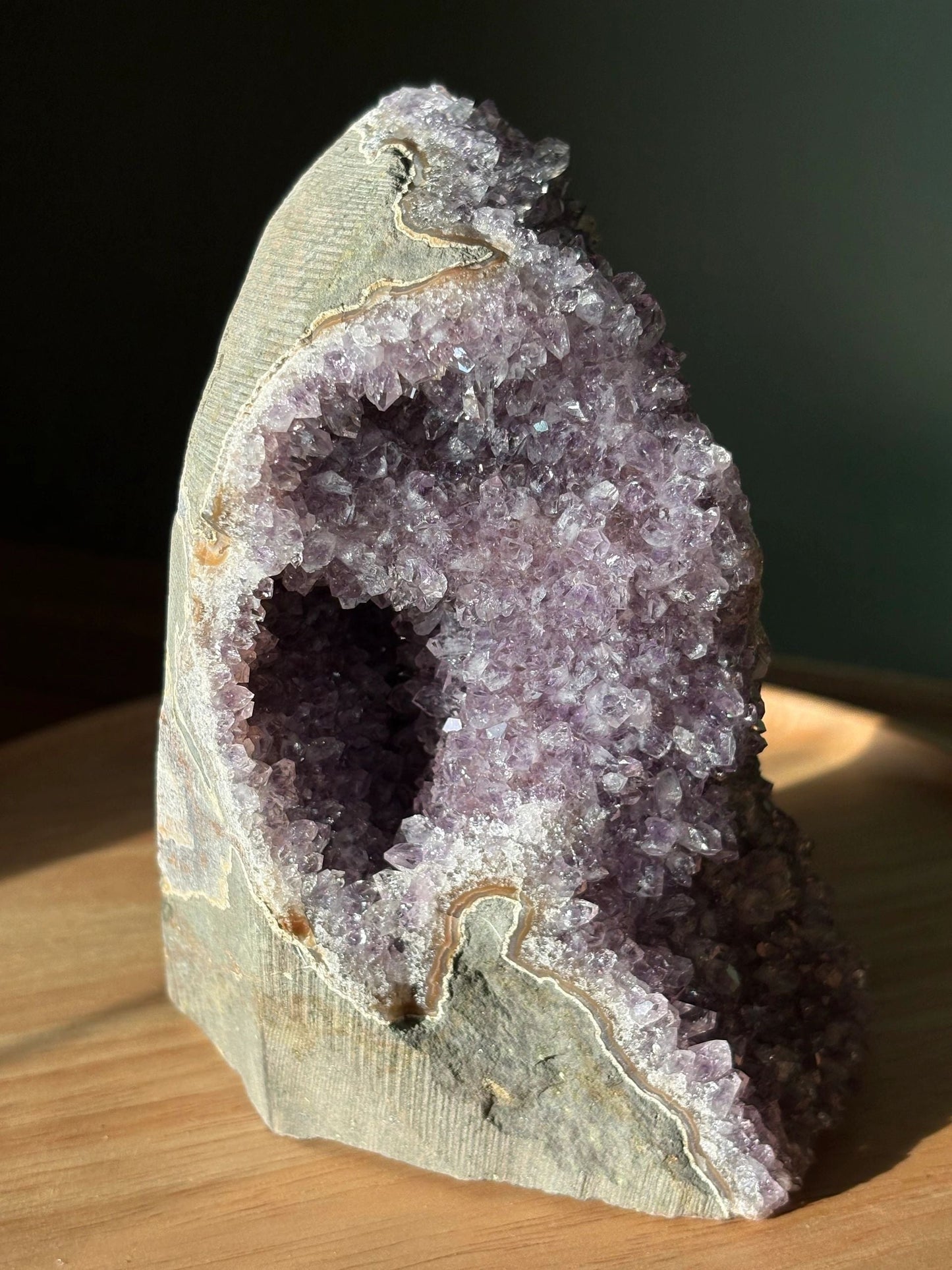 🐇 Lucky Bunny Amethyst Cluster – Protection, Serenity & Cosmic Whimsy | 3.15 lbs.