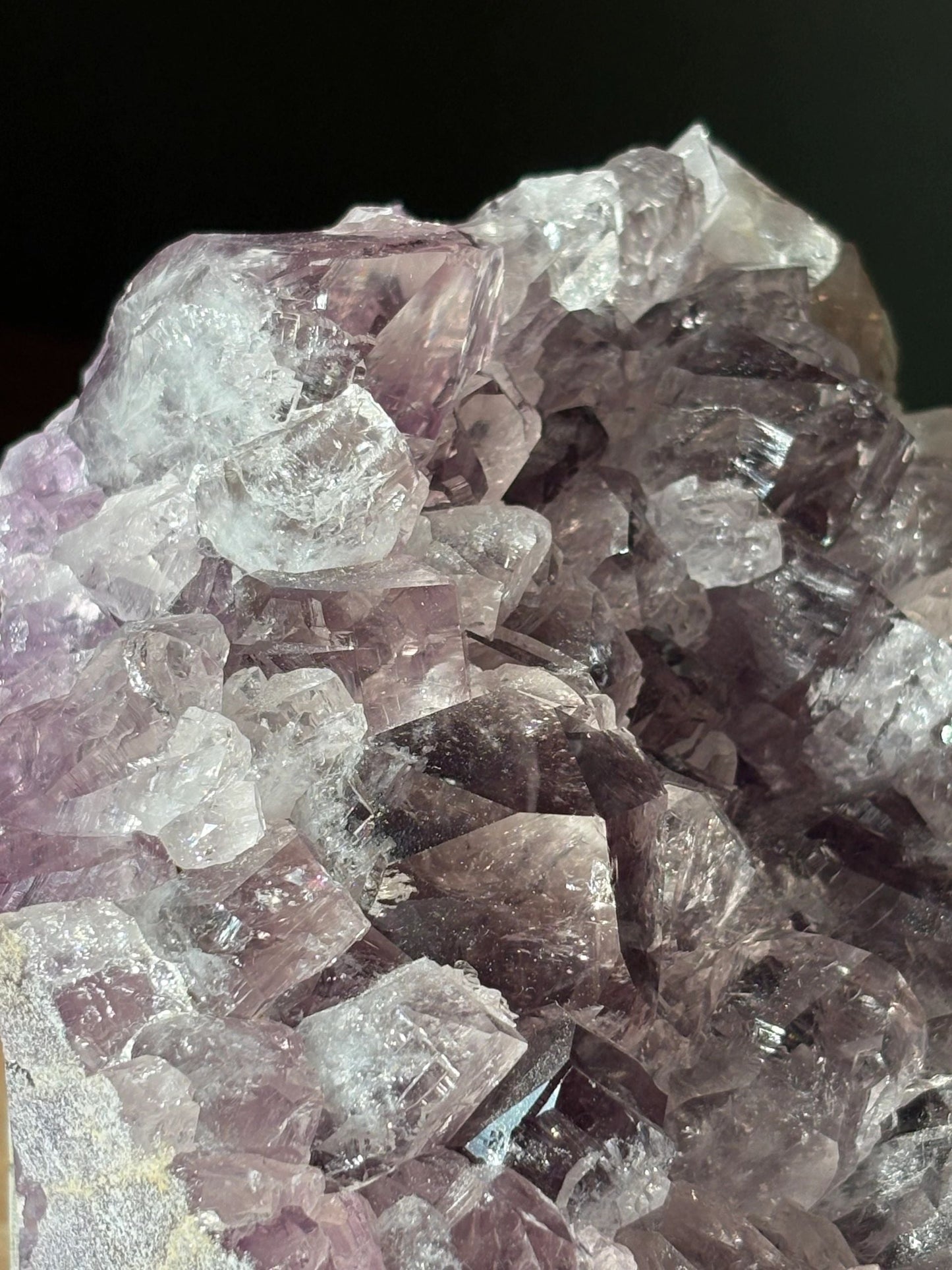 💜 Raw Amethyst Crystal Cluster – Power, Peace & Intuition Amplifier | 5.24 lbs
