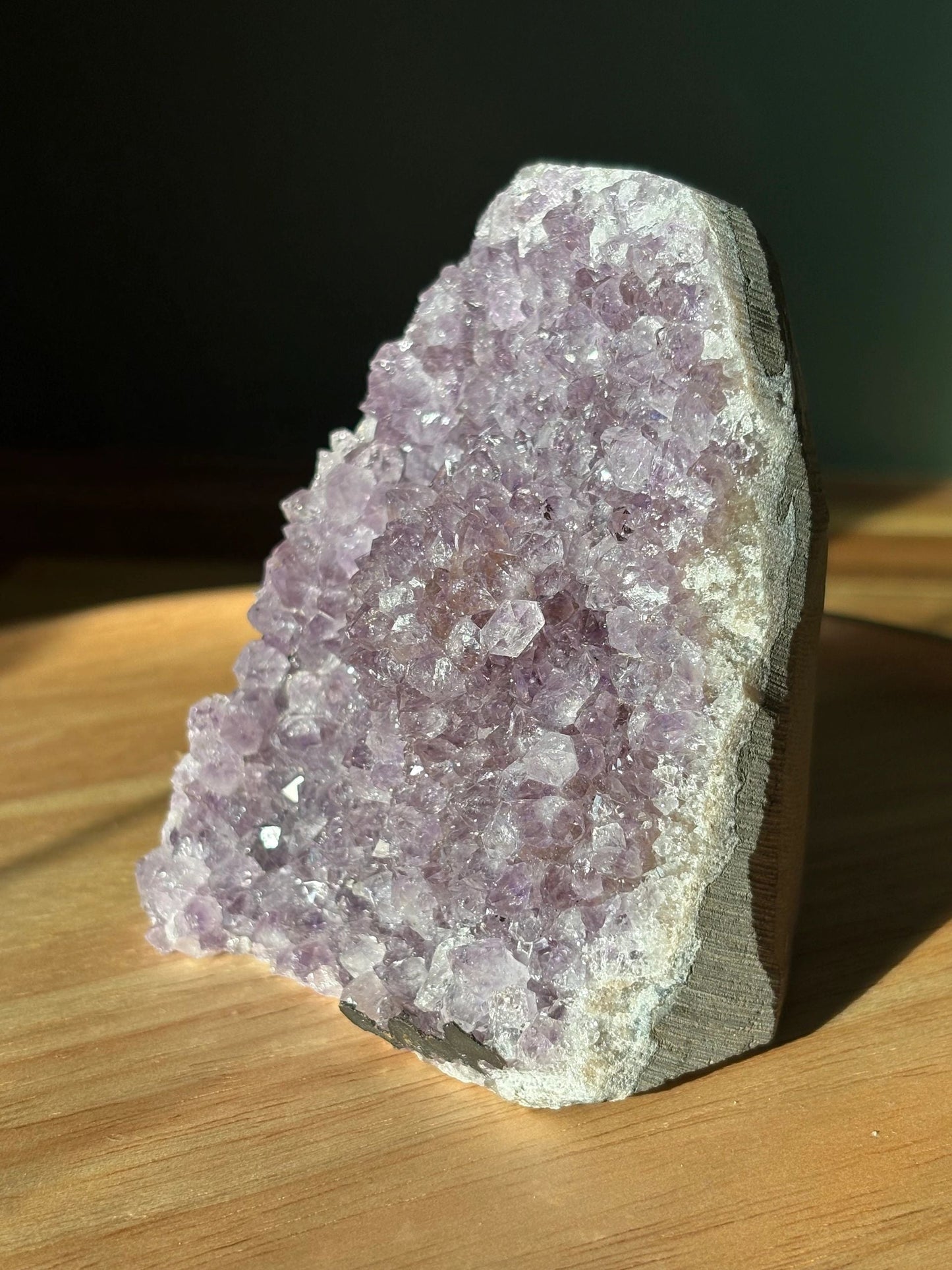 💜 Raw Amethyst Crystal Cluster – Intuition, Protection, Calm, Peace Crown Chakra |1.13 lbs.