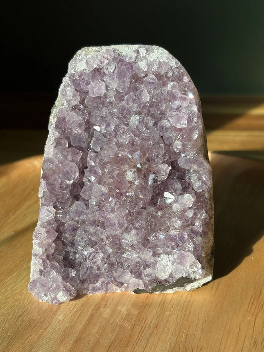 💜 Raw Amethyst Crystal Cluster – Intuition, Protection, Calm, Peace Crown Chakra |1.13 lbs.