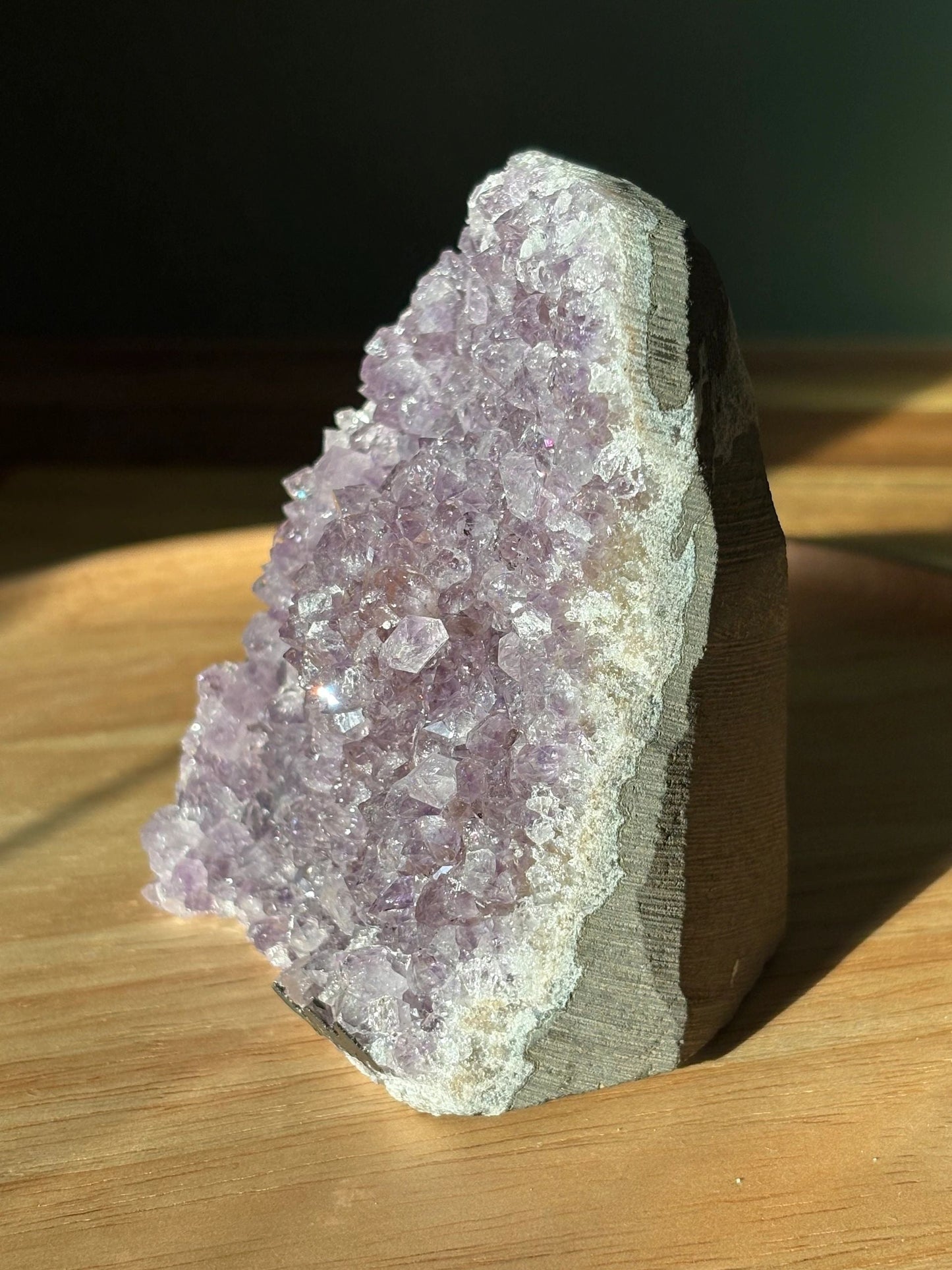 💜 Raw Amethyst Crystal Cluster – Intuition, Protection, Calm, Peace Crown Chakra |1.13 lbs.