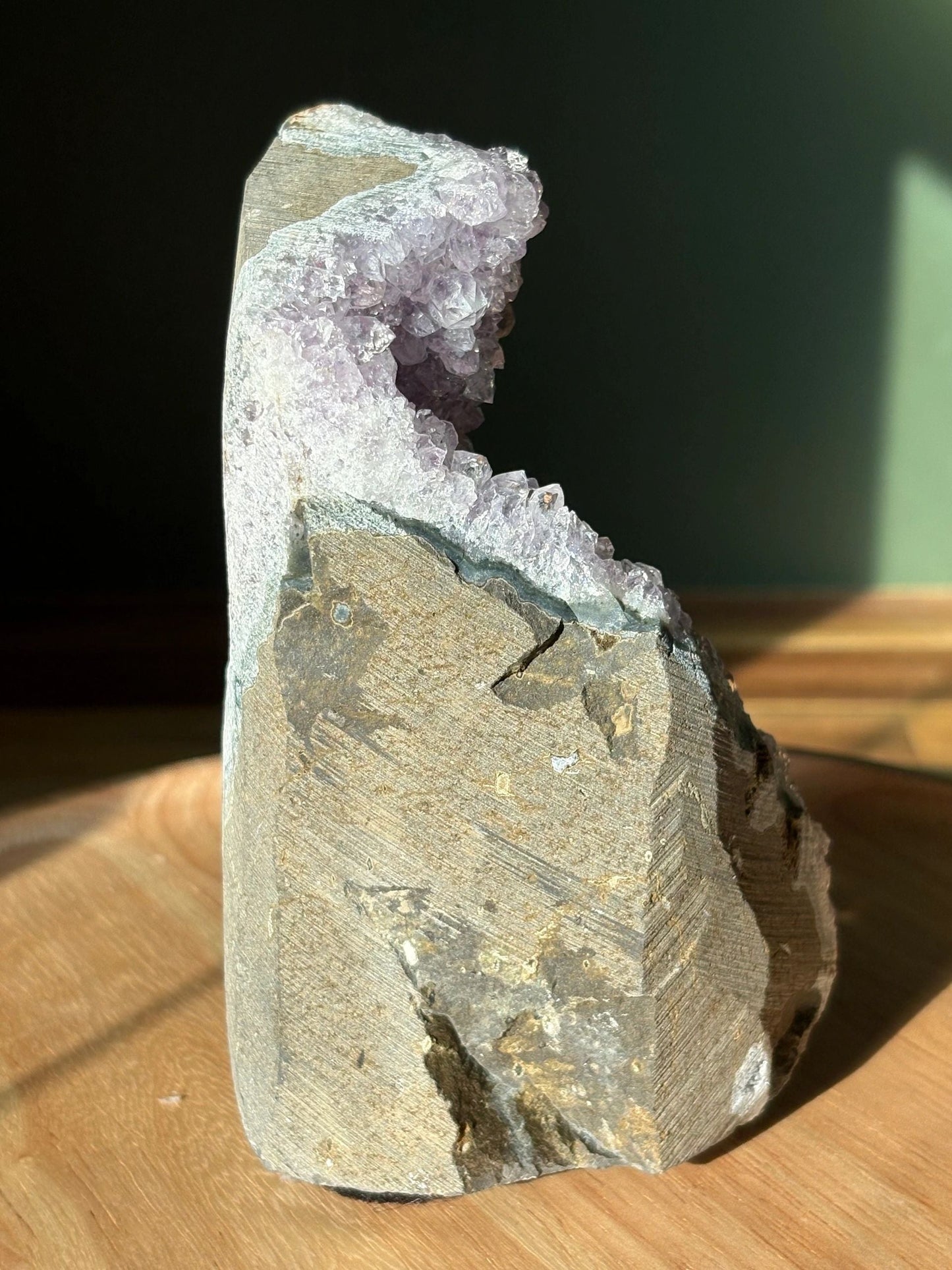 💜 Raw Amethyst Crystal – Star-Cluster Bloom, Intuition, Peace | 1.48 lbs