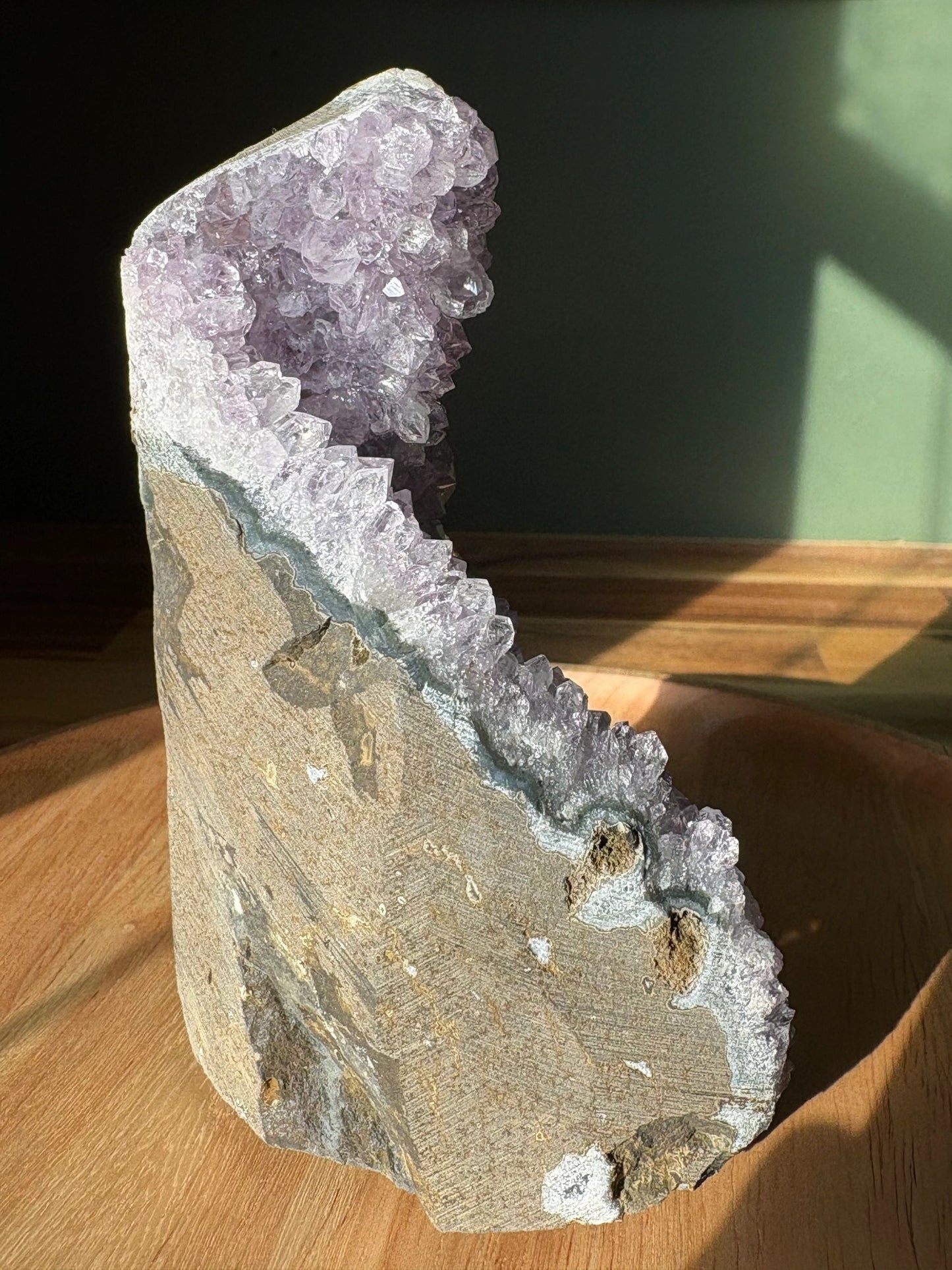 💜 Raw Amethyst Crystal – Star-Cluster Bloom, Intuition, Peace | 1.48 lbs